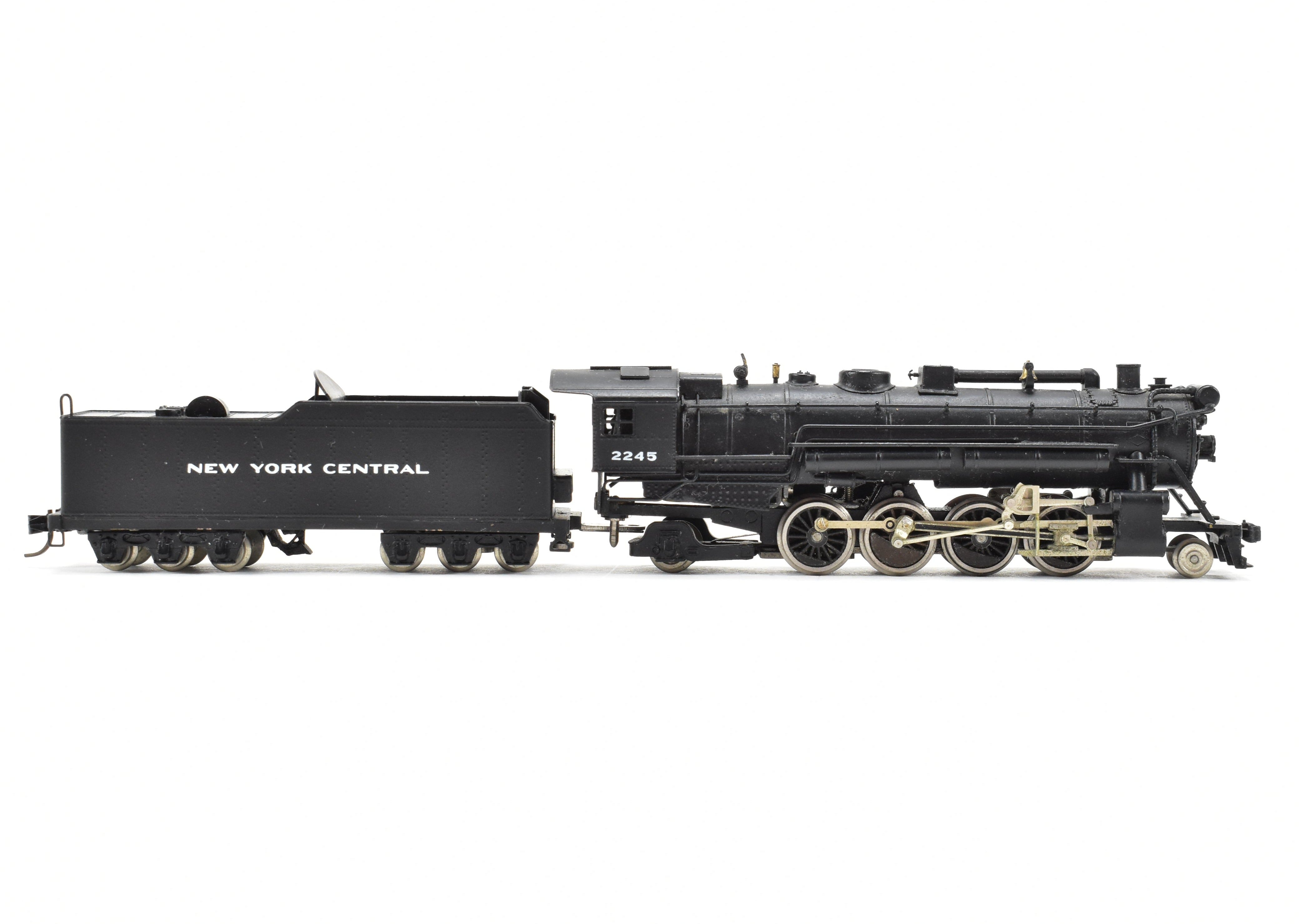 Brass N Scale Key Model Imports New York Central H - 10a 2 - 8 - 2 FP Locomotive