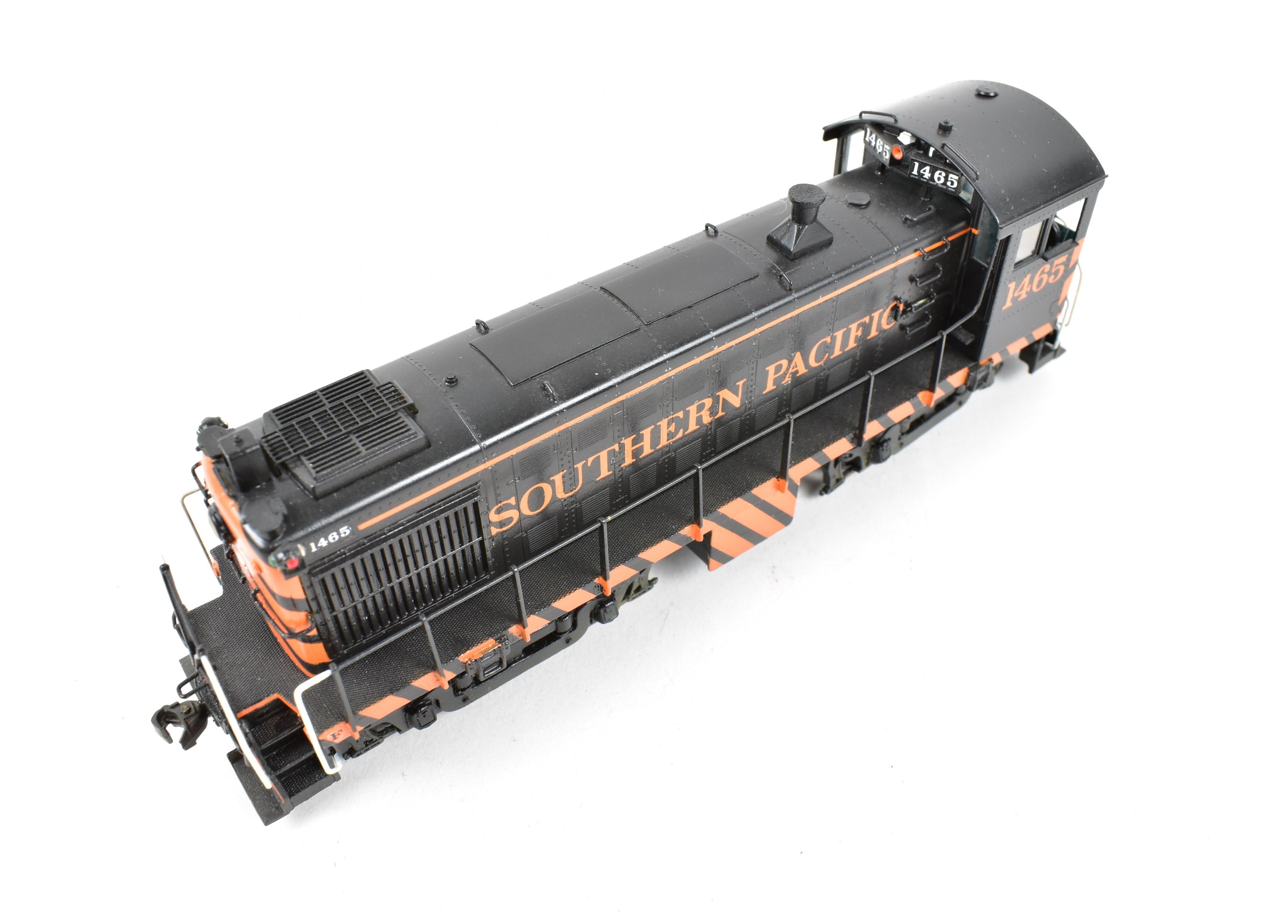 Custom Painted Tiger Stripe HO Brass ALCO S - 4 Switcher Model for Southern Pacific