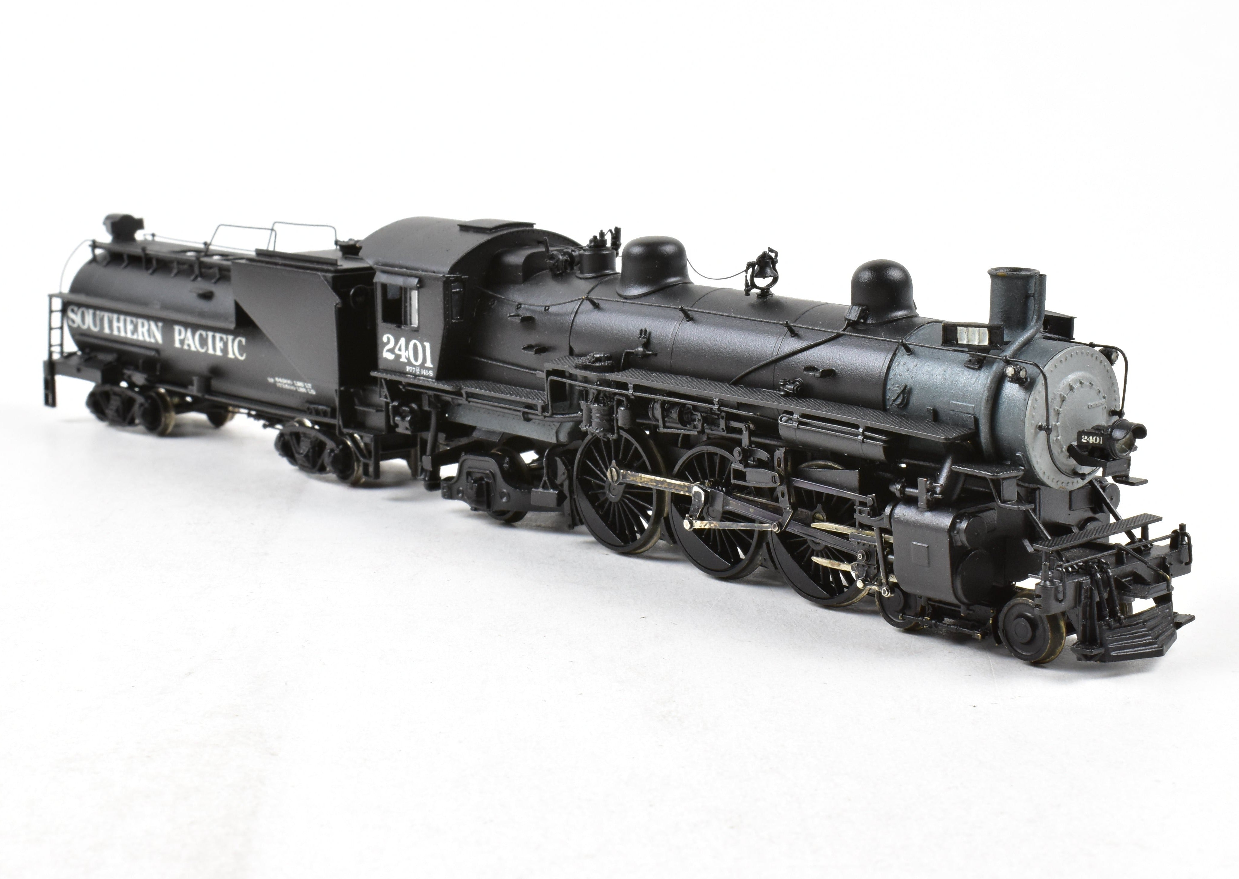 HO Scale Brass Model Train - Westside Model Co. Southern Pacific Class P - 4 4 - 6 - 2 Pacific Locomotive with Custom Painting