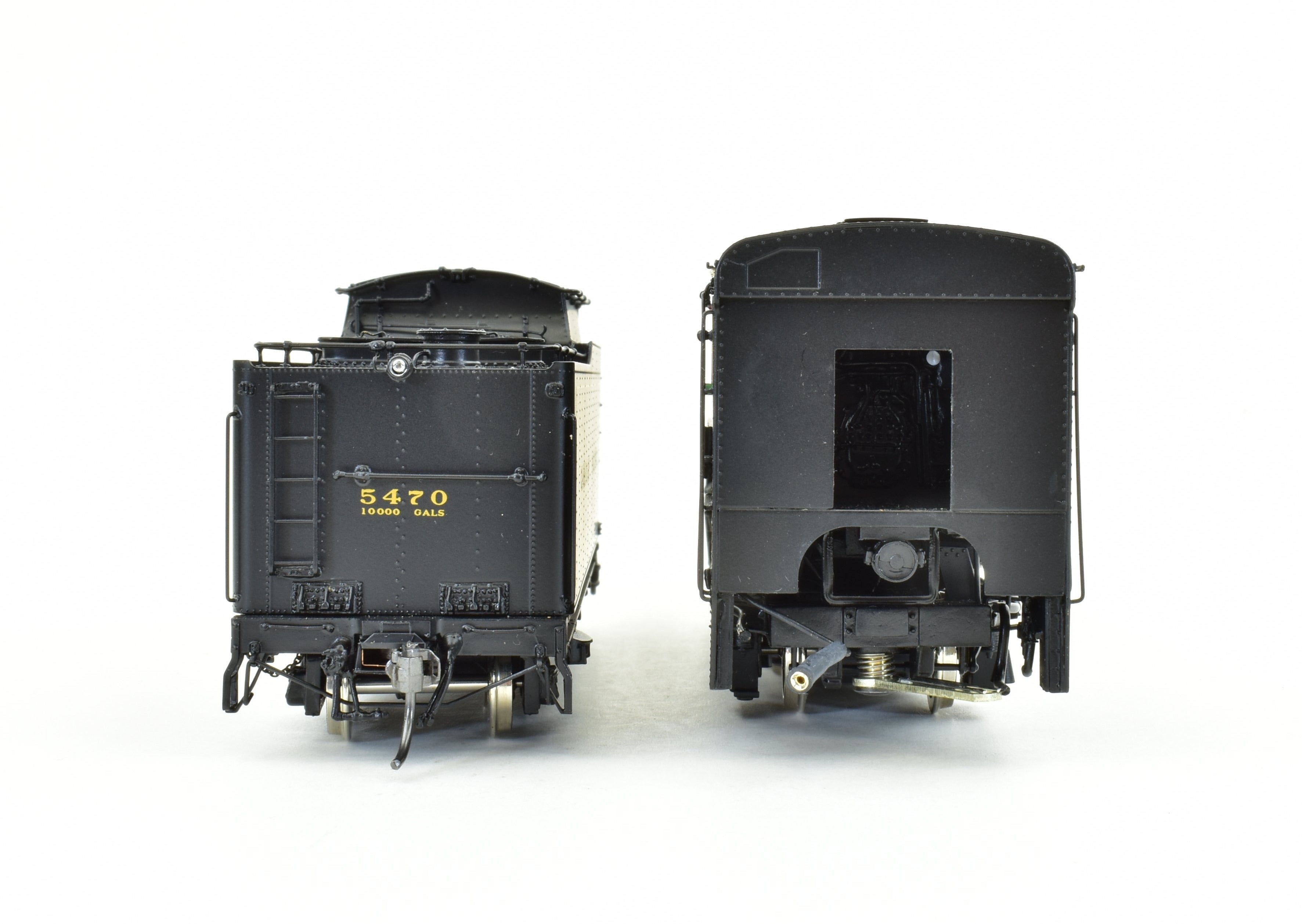 HO Scale Brass Model Train - Division Point CPR (Canadian Pacific Railway) Class P - 2k 2 - 8 - 2 Steam Locomotive #5470 with Front Pilot