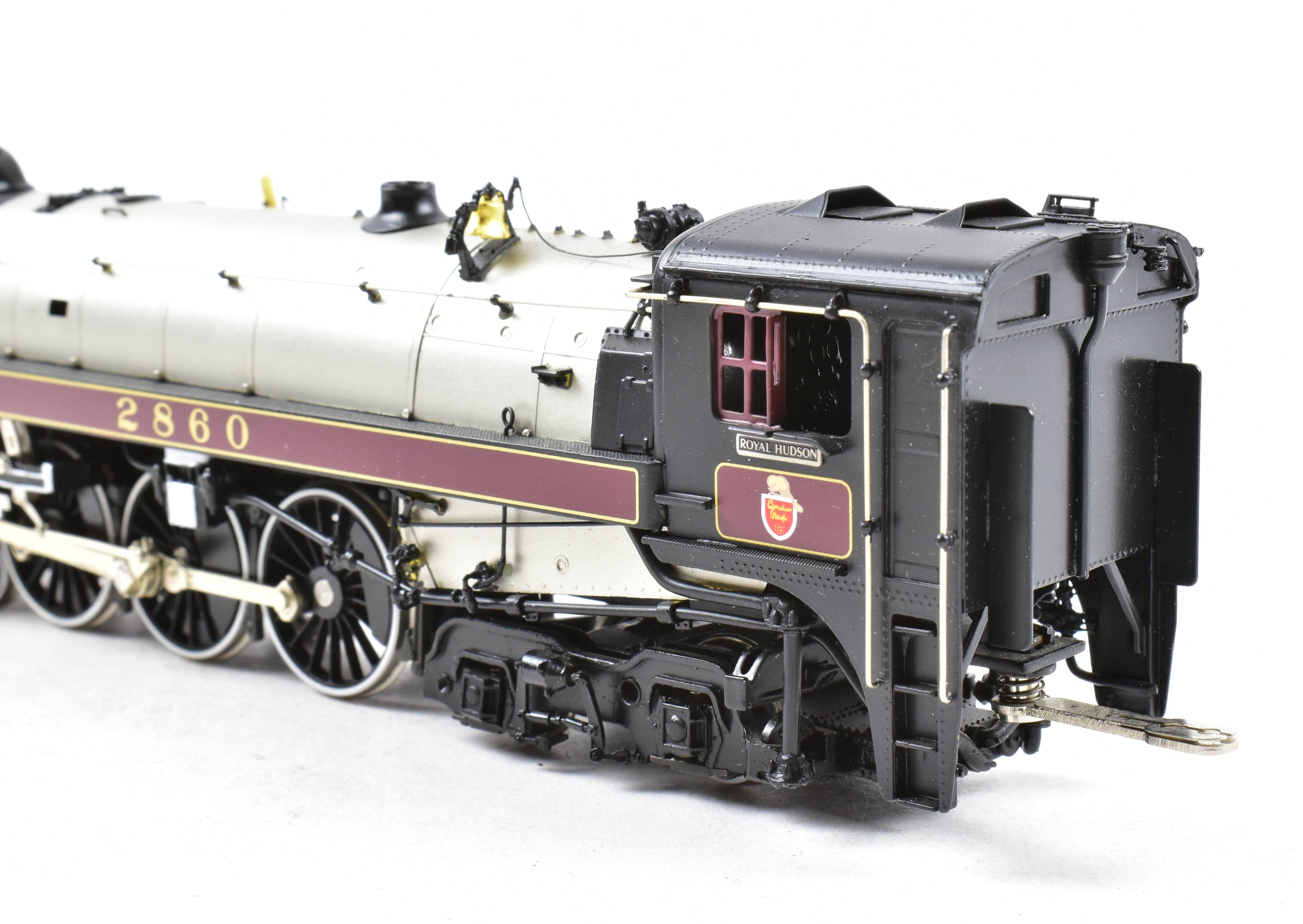 HO Scale Brass Van Hobbies British Columbia Railway 4-6-4 Class H1e Royal Hudson #2860