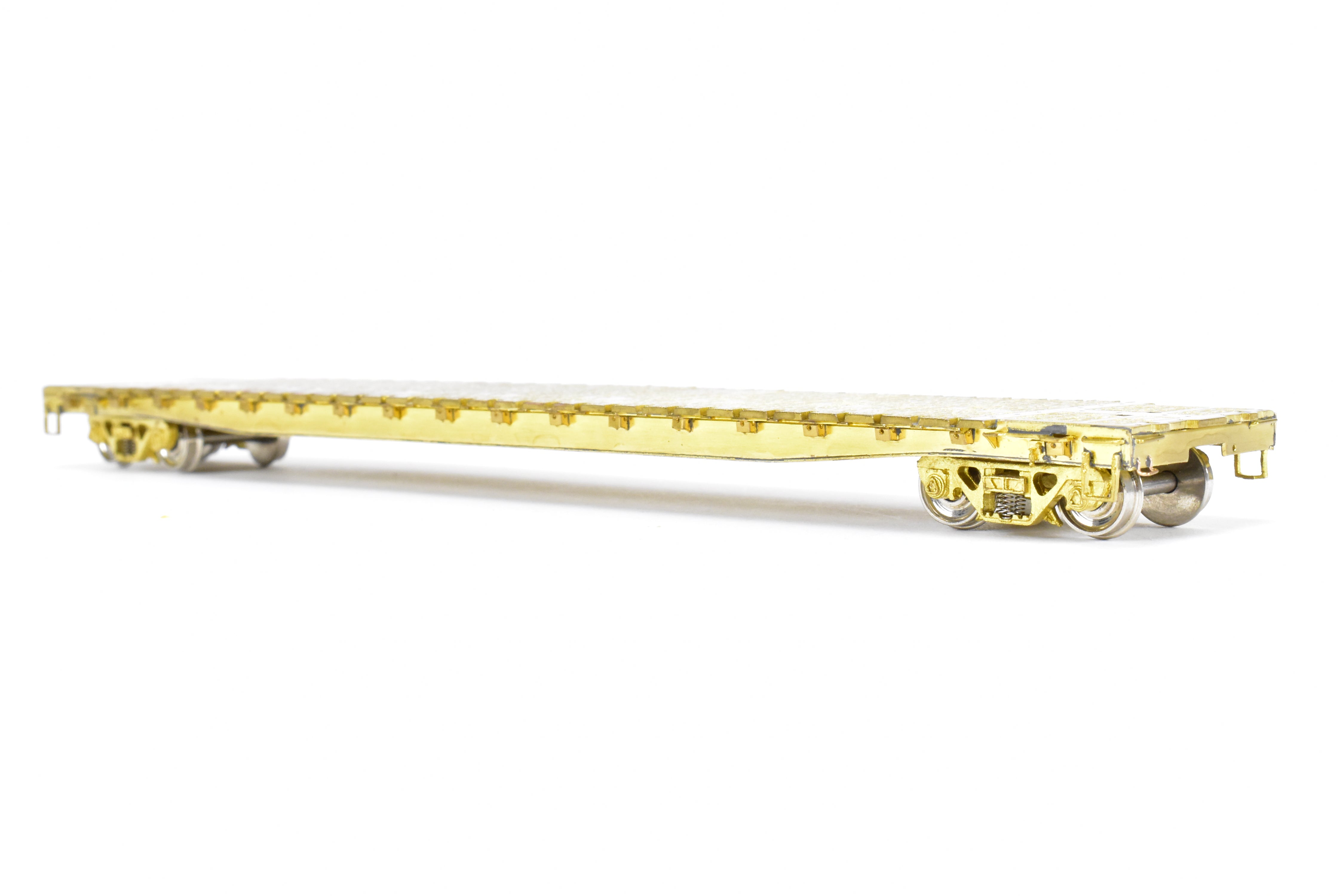 HO Brass OMI UP Union Pacific F-70-15 65' Like-New Flat Car