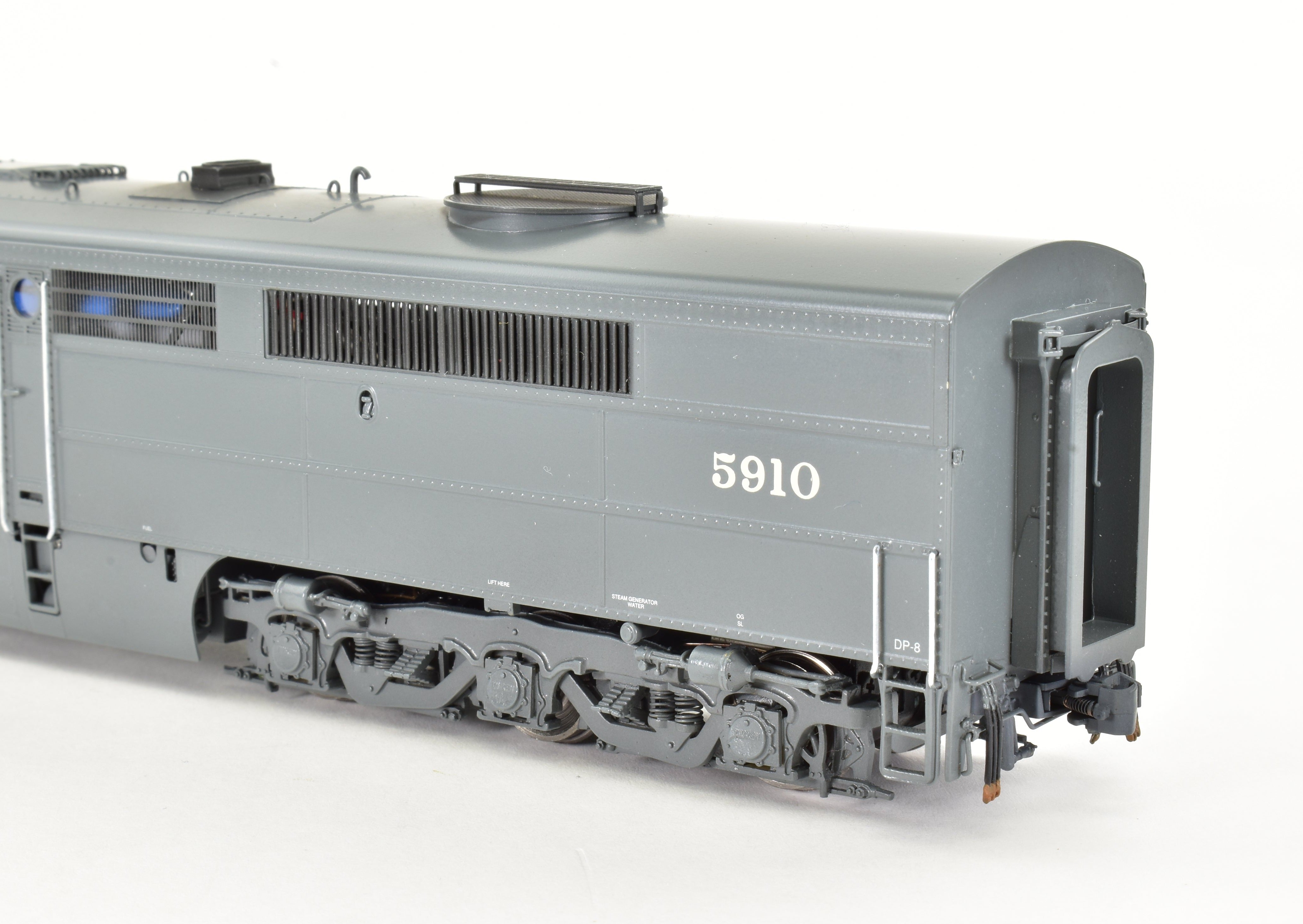 HO Scale Brass Locomotive Models - Overland Models Inc. Southern Pacific ALCO PA - 2/PB - 2/PA - 2 3 - Unit Set with Factory Painted Finish and DCC Functionality