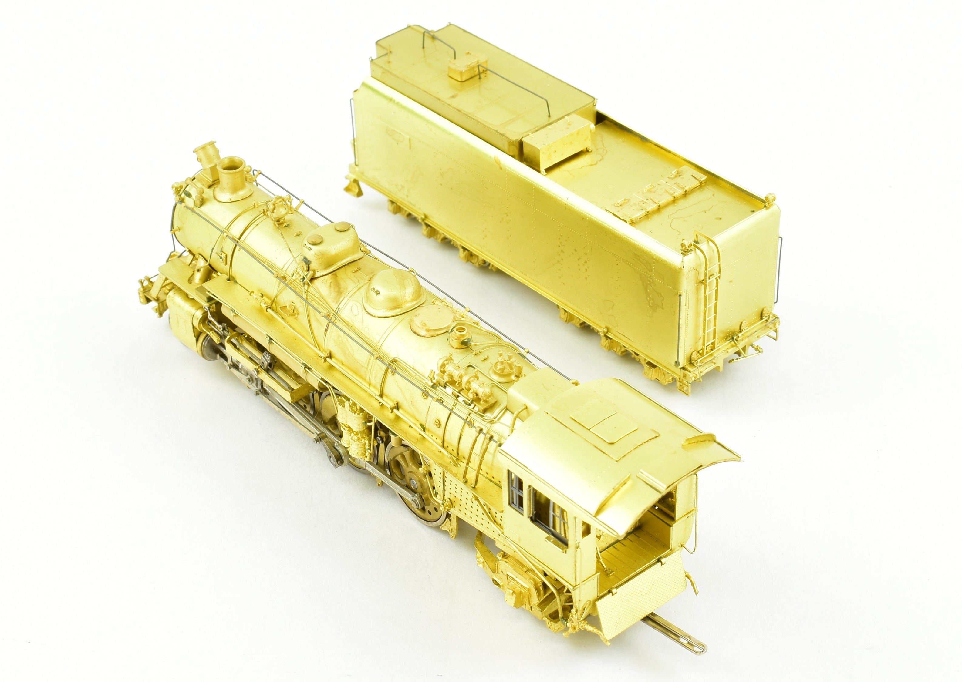 HO Scale Brass Model Train - Overland Models C&NW Chicago & North Western E2a 4-6-2 Pacific Locomotive Replica