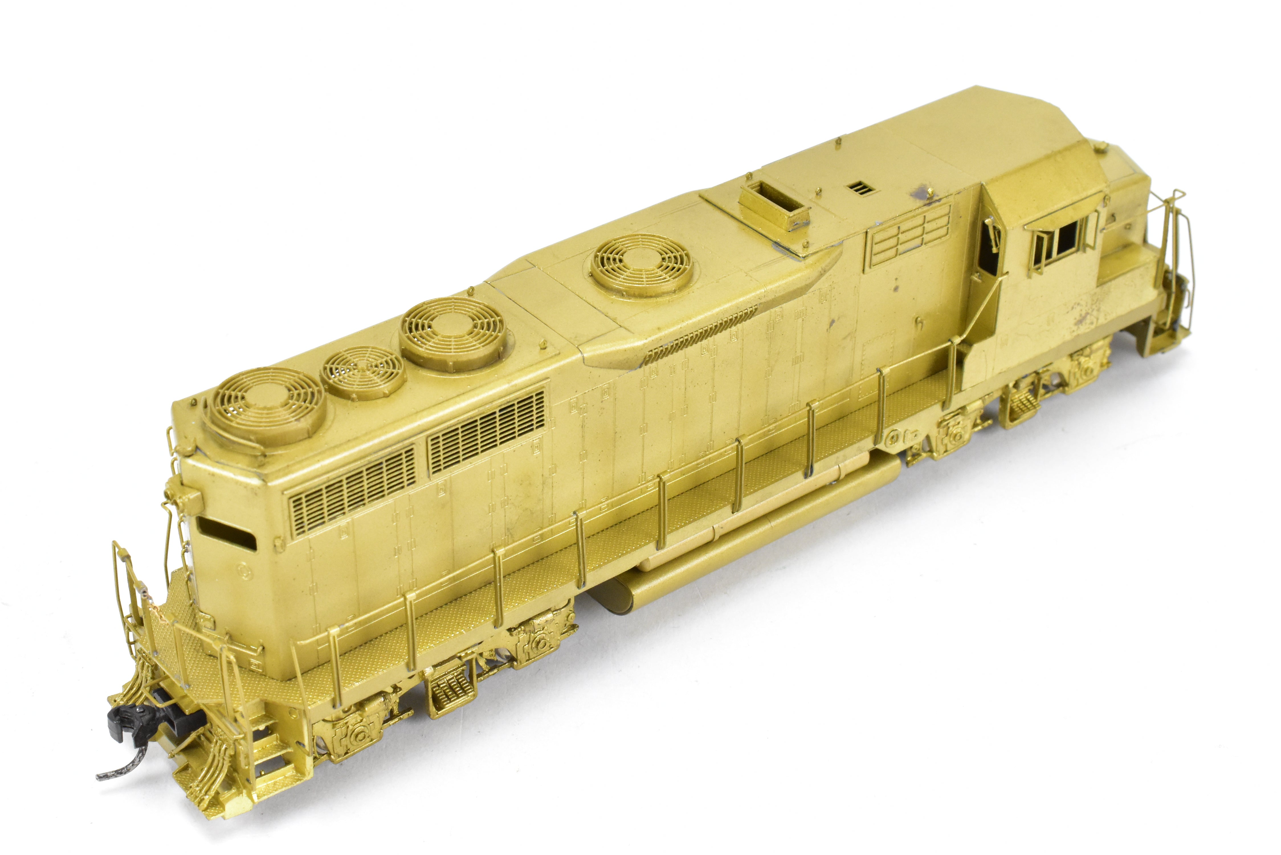 HO Scale Brass Model Train - Overland Models Inc. EMD GP35 Locomotives with Dynamic Brakes and High Headlight for Various Railroad Lines