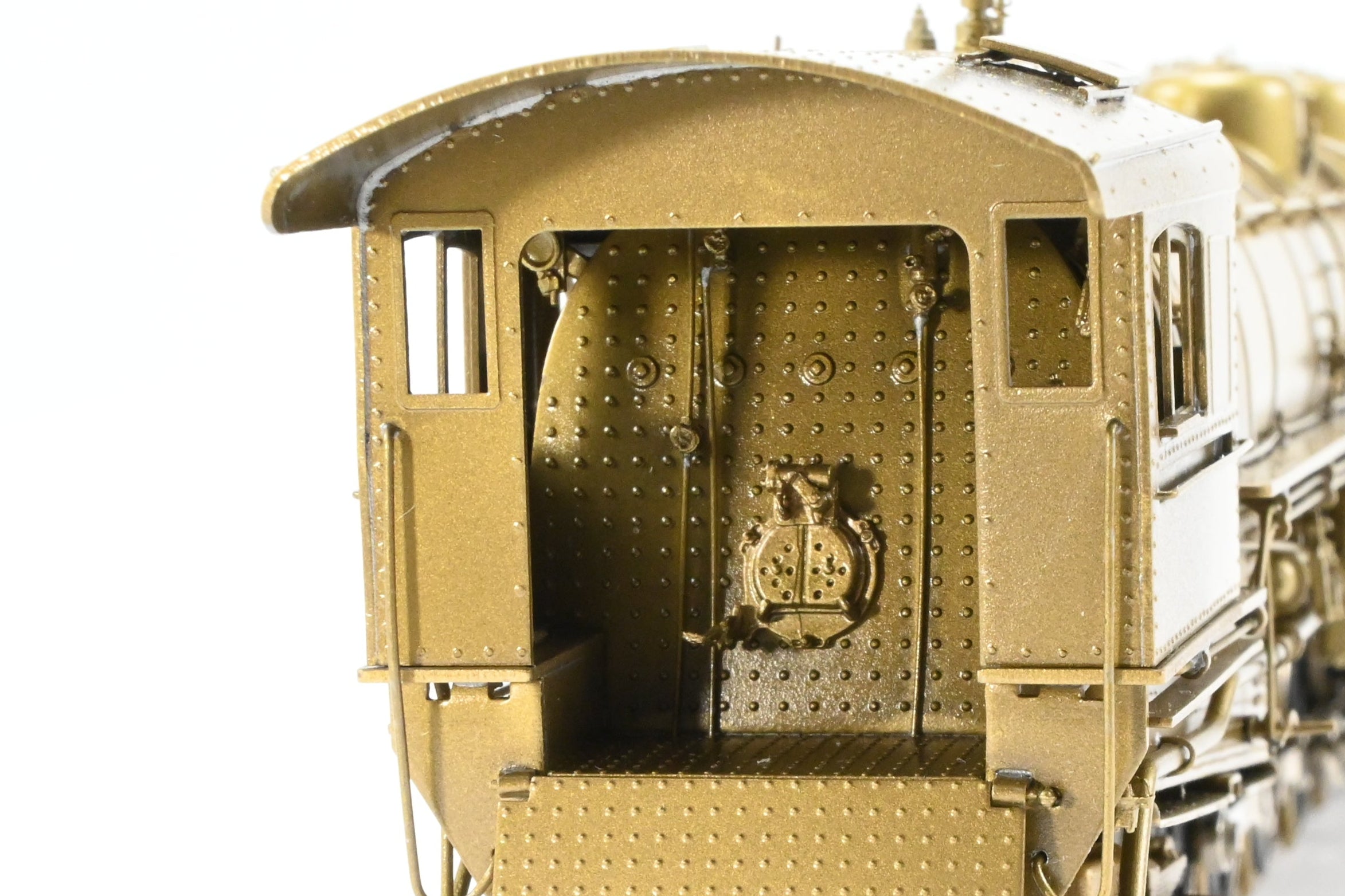 HO Scale Brass Pacific Fast Mail (PFM) Model Train - United D&RGW - Denver & Rio Grande Western 2-10-2 Early Version F-81 Crown Model with High - Detail Features