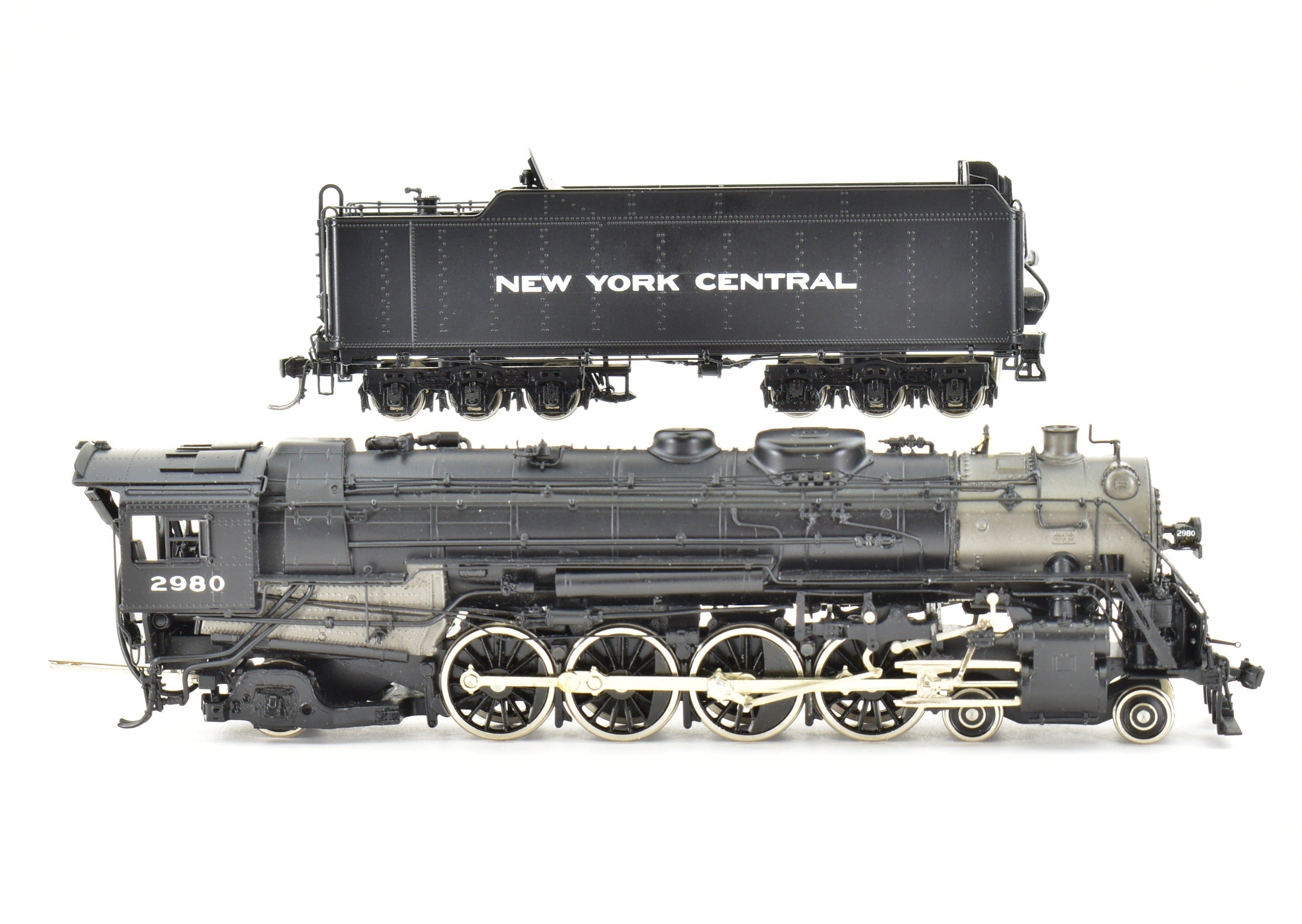 1989 HO Brass Key Imports NYC New York Central L-2d 4-8-2 Mohawk #2980