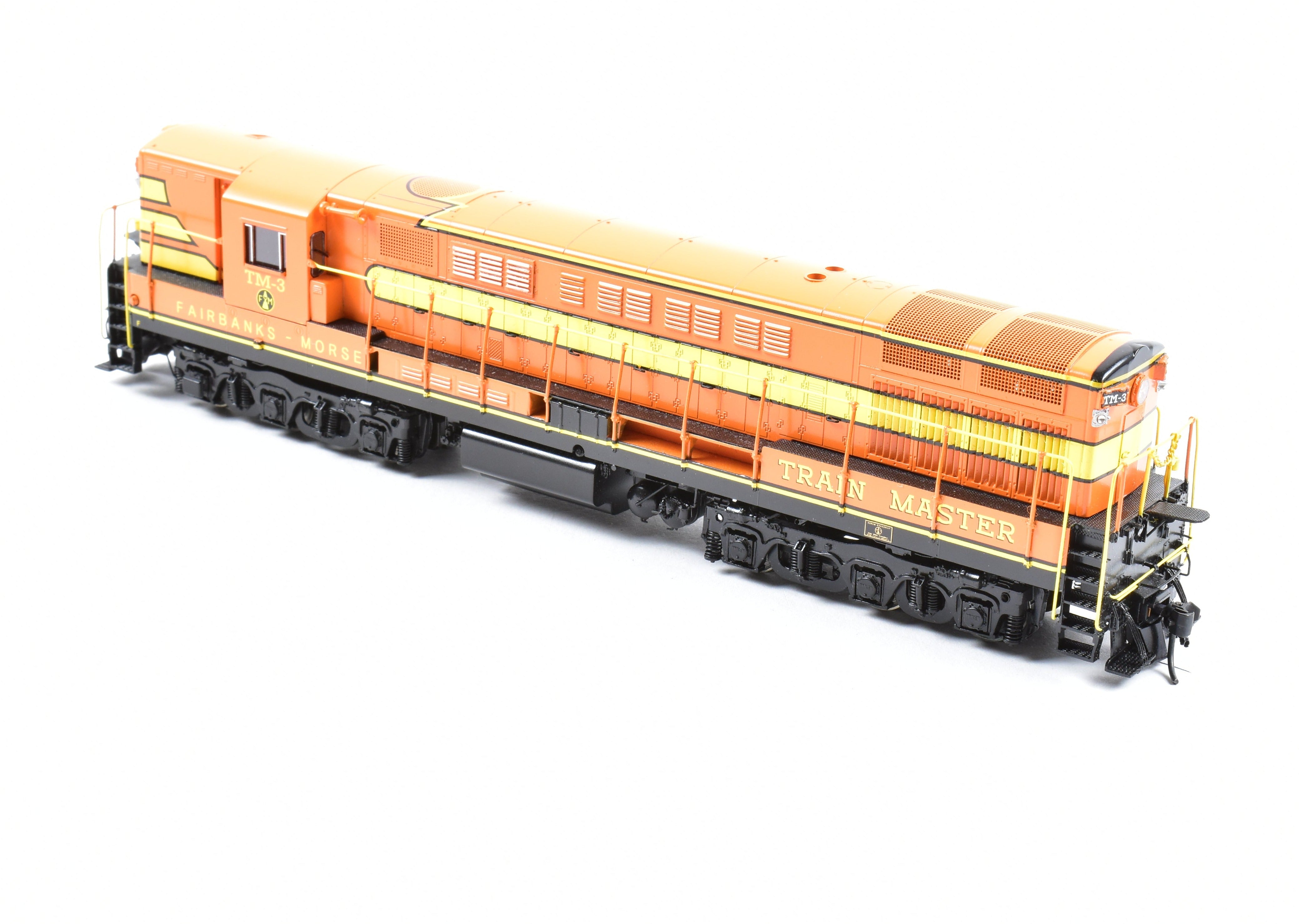 HO Brass Division Point Fairbank Morse H-24-66 TM-3 Pre-Production Demo Model