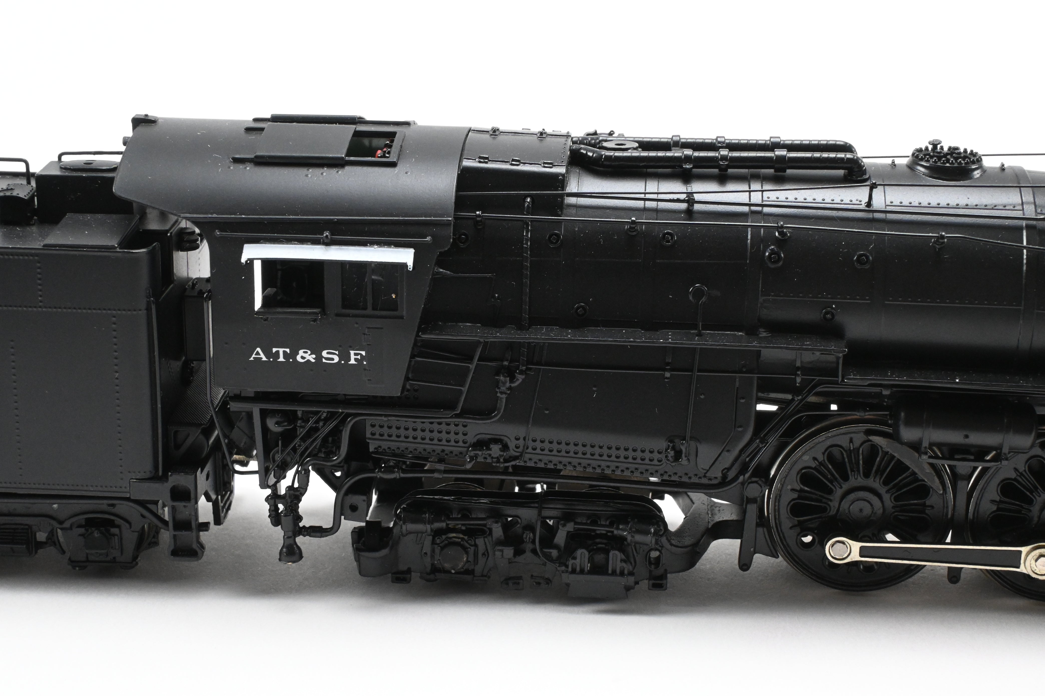 HO Brass Hallmark ATSF Santa Fe 3765 Class 4-8-4 Modernized FP Model #3772