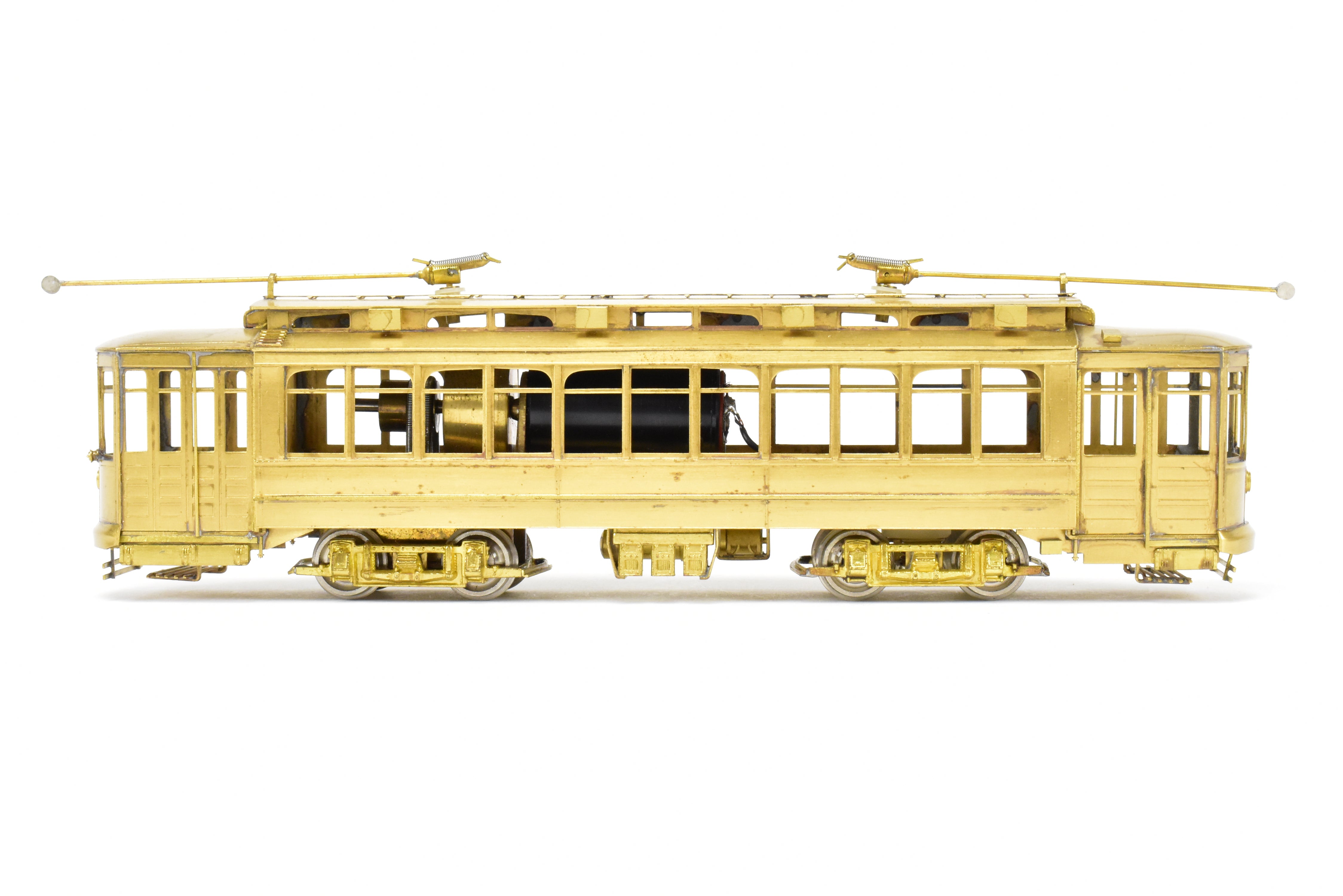 High - Quality HO Scale Brass Chicago Surface Lines Short Brill Car Model 347 CSL by Fairfield Models in Brand - New REBOXX Box with Mislabel