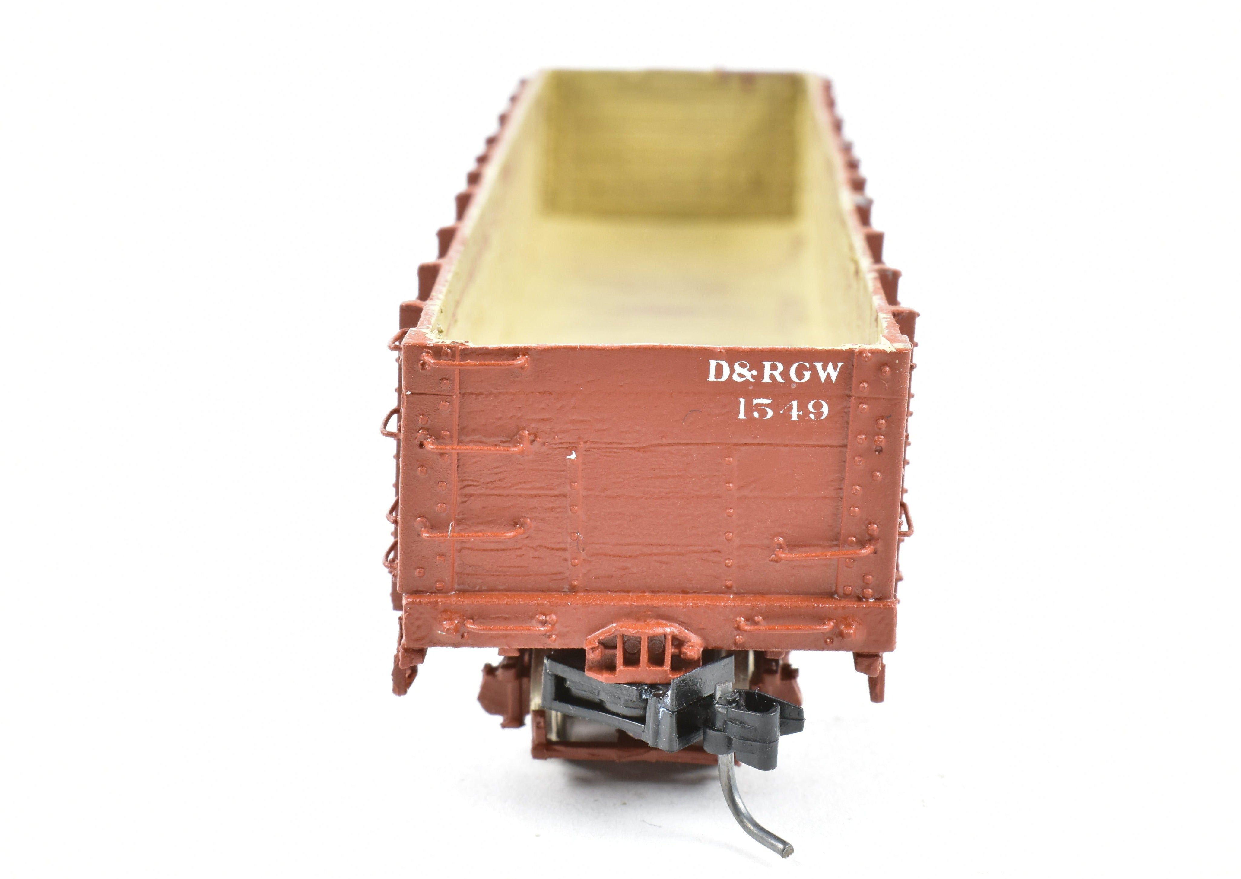 1940s D&RGW Denver & Rio Grande Western Custom-Built HOn3 Gondola #1549 by Leadville Supply