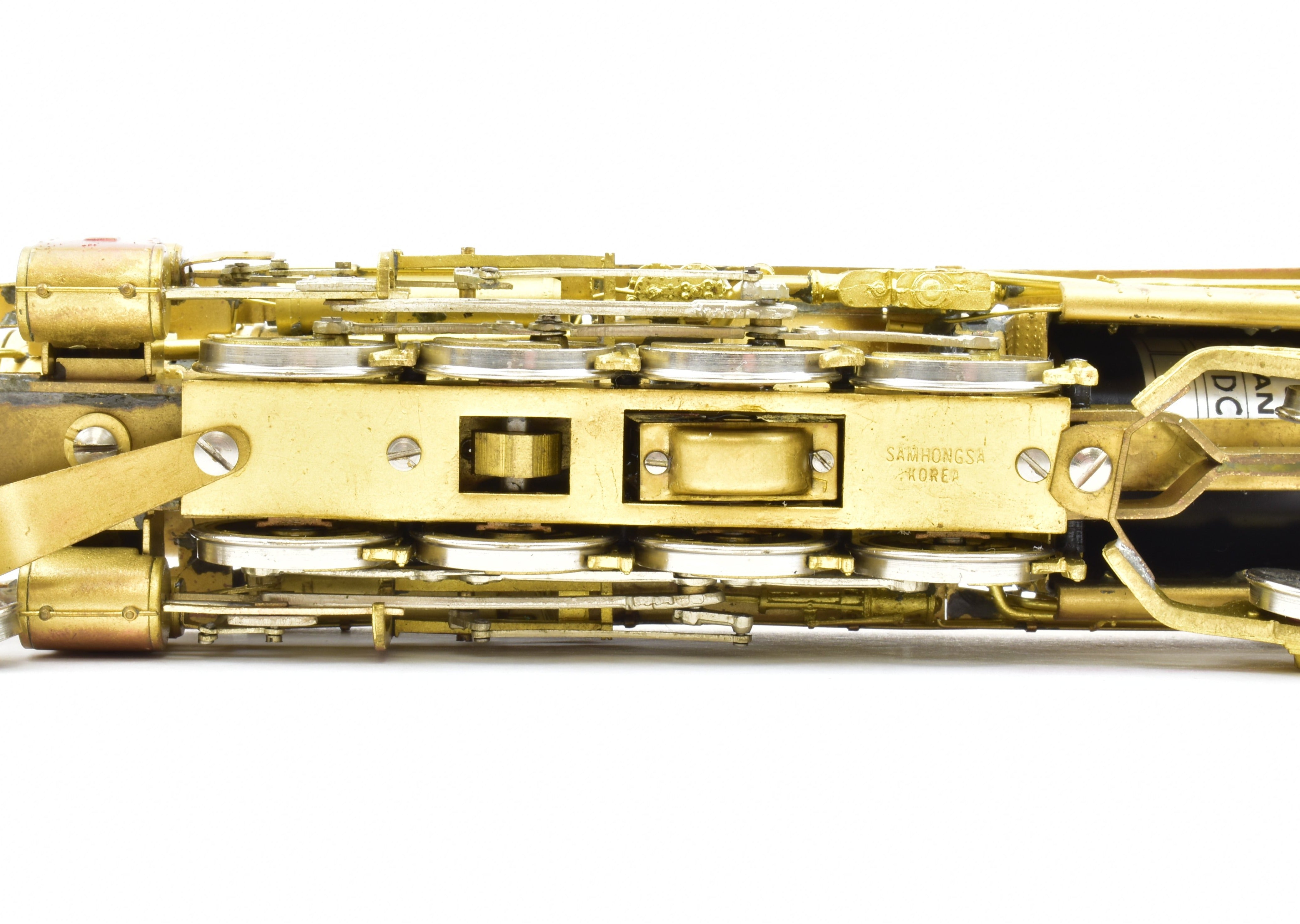 HO Scale Brass Key Imports Model of Nashville Chattanooga & St. Louis #650 2-8-2 Mikado Steam Locomotive