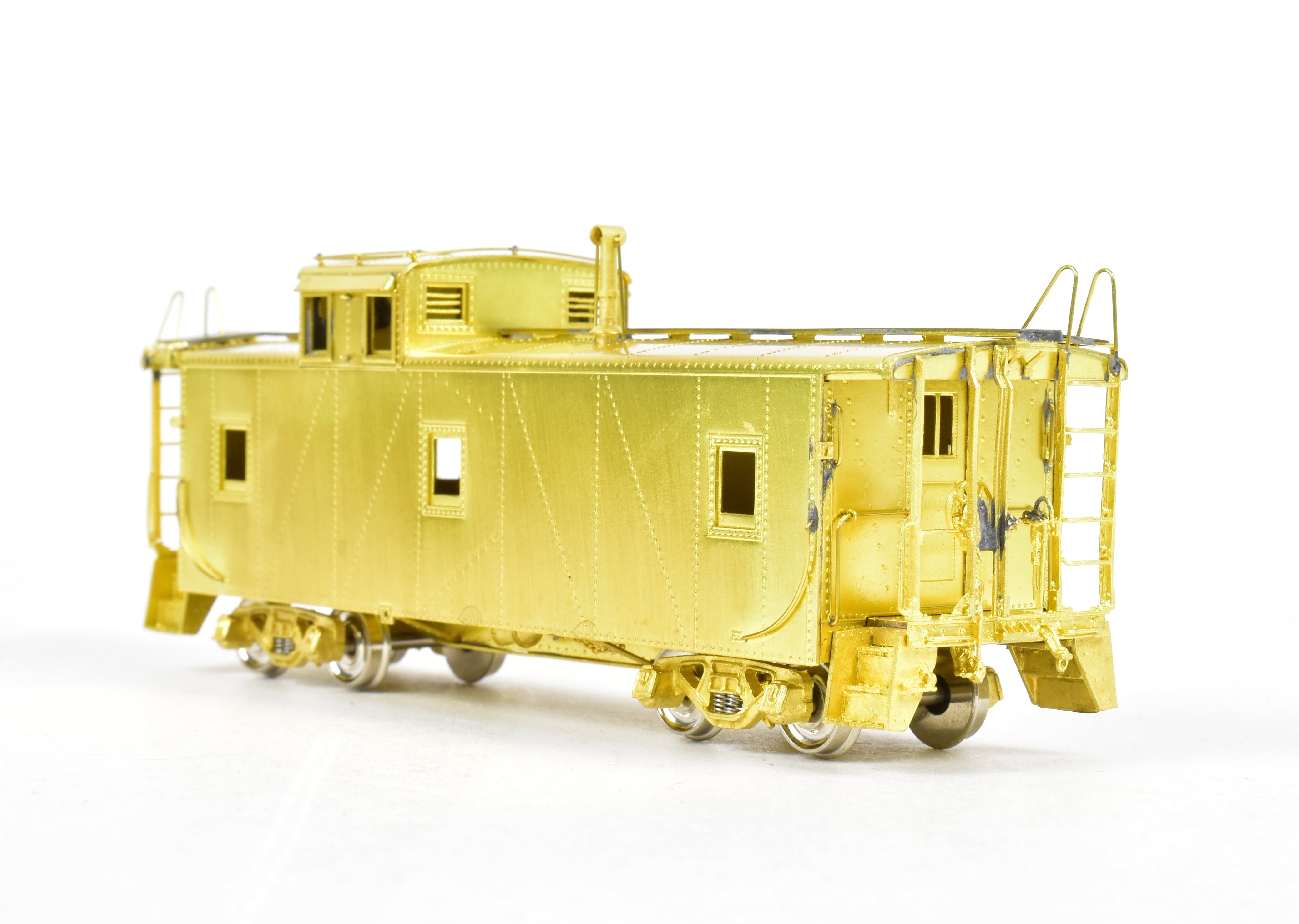 HO Scale Brass OMI - Overland Models, Inc. Missouri Pacific Steel Caboose with Rivets, Model Numbers Ranging from #1016 to #1050
