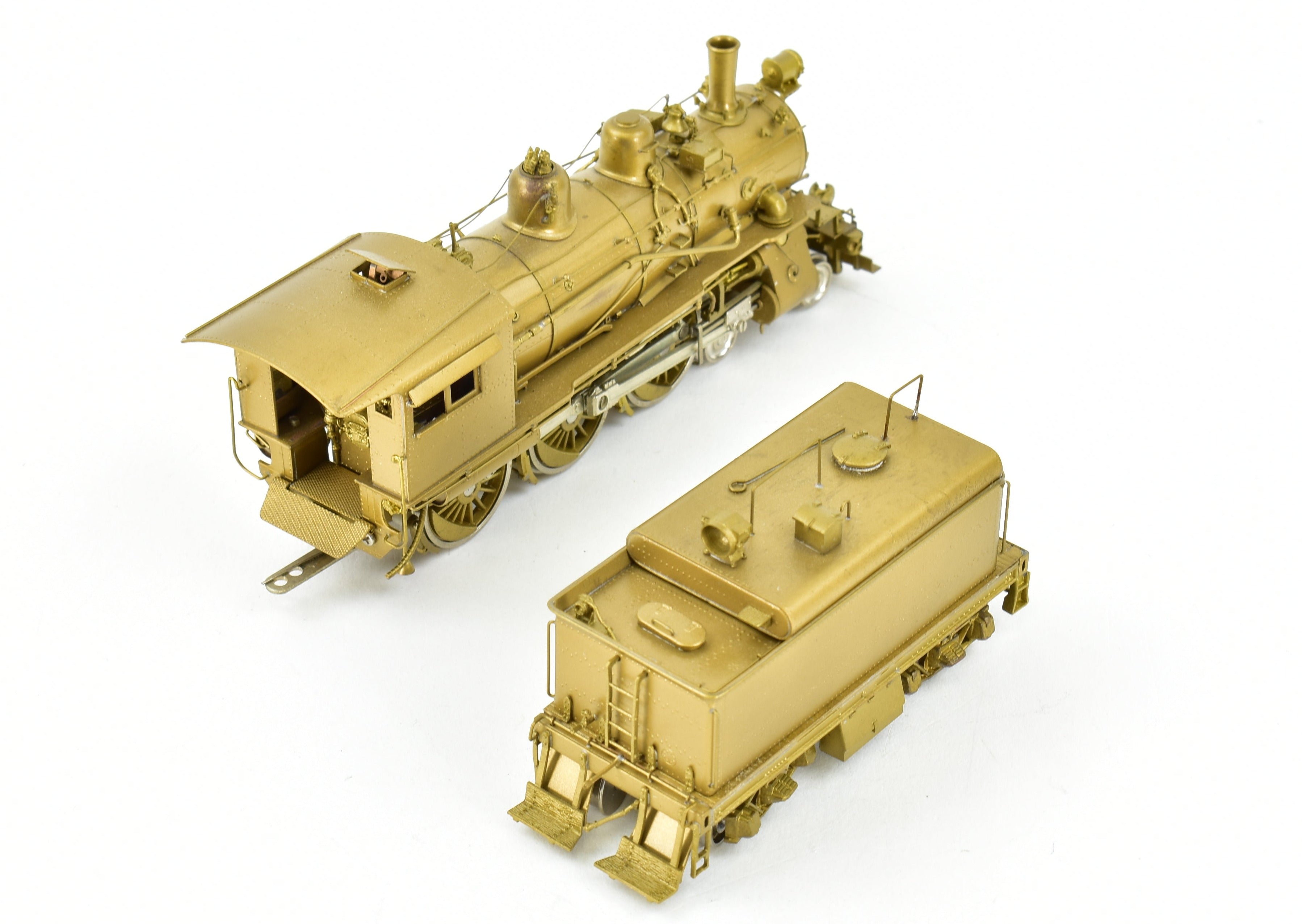 1985 HO Brass Hallmark Models ATSF Santa Fe #468 Class 4-6-0 Locomotive