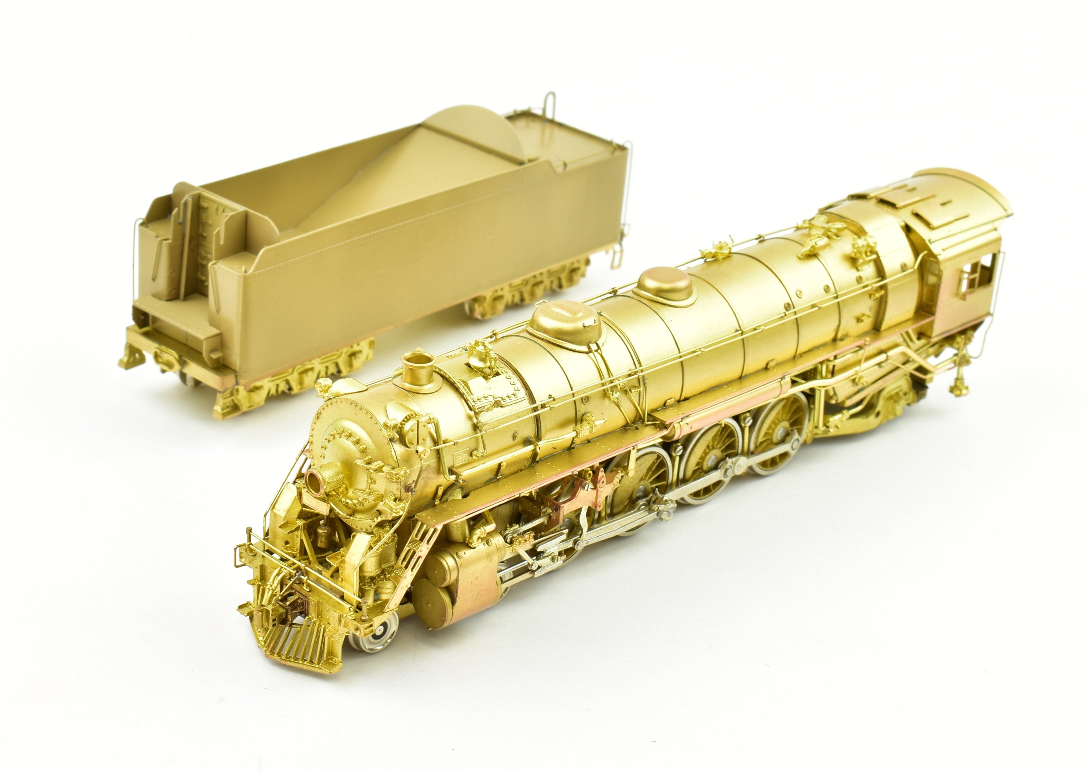 HO Scale Brass Key Imports Model Train - New York Central L - 2d 4 - 8 - 2 Mohawk from the 1981 Production Run