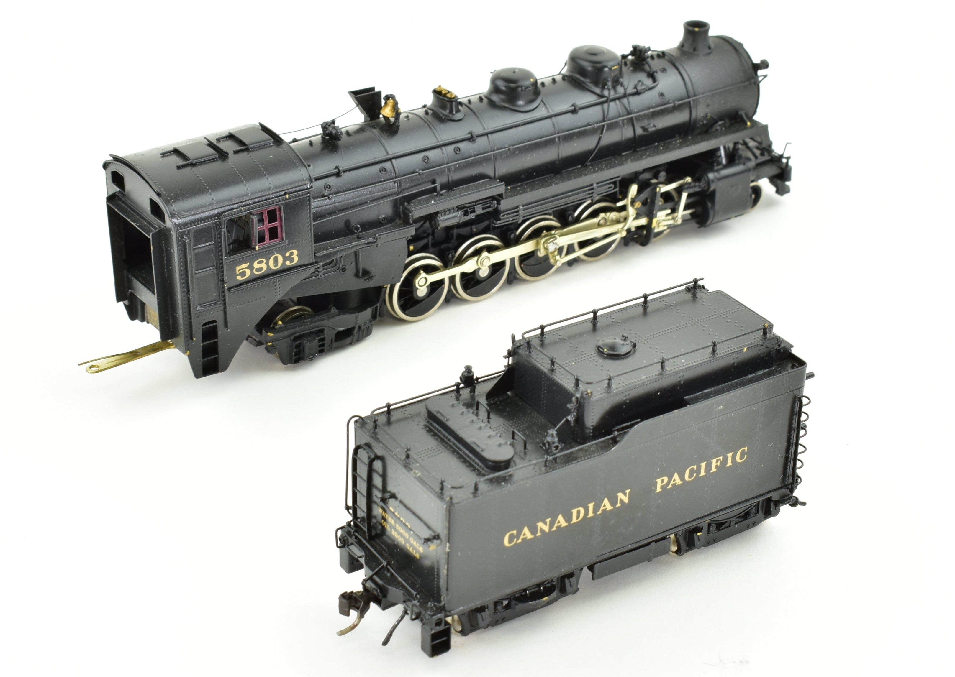 HO Scale Brass PFM Van Hobbies Canadian Pacific Railway S-2a 2-10-2 CP #5803 Model