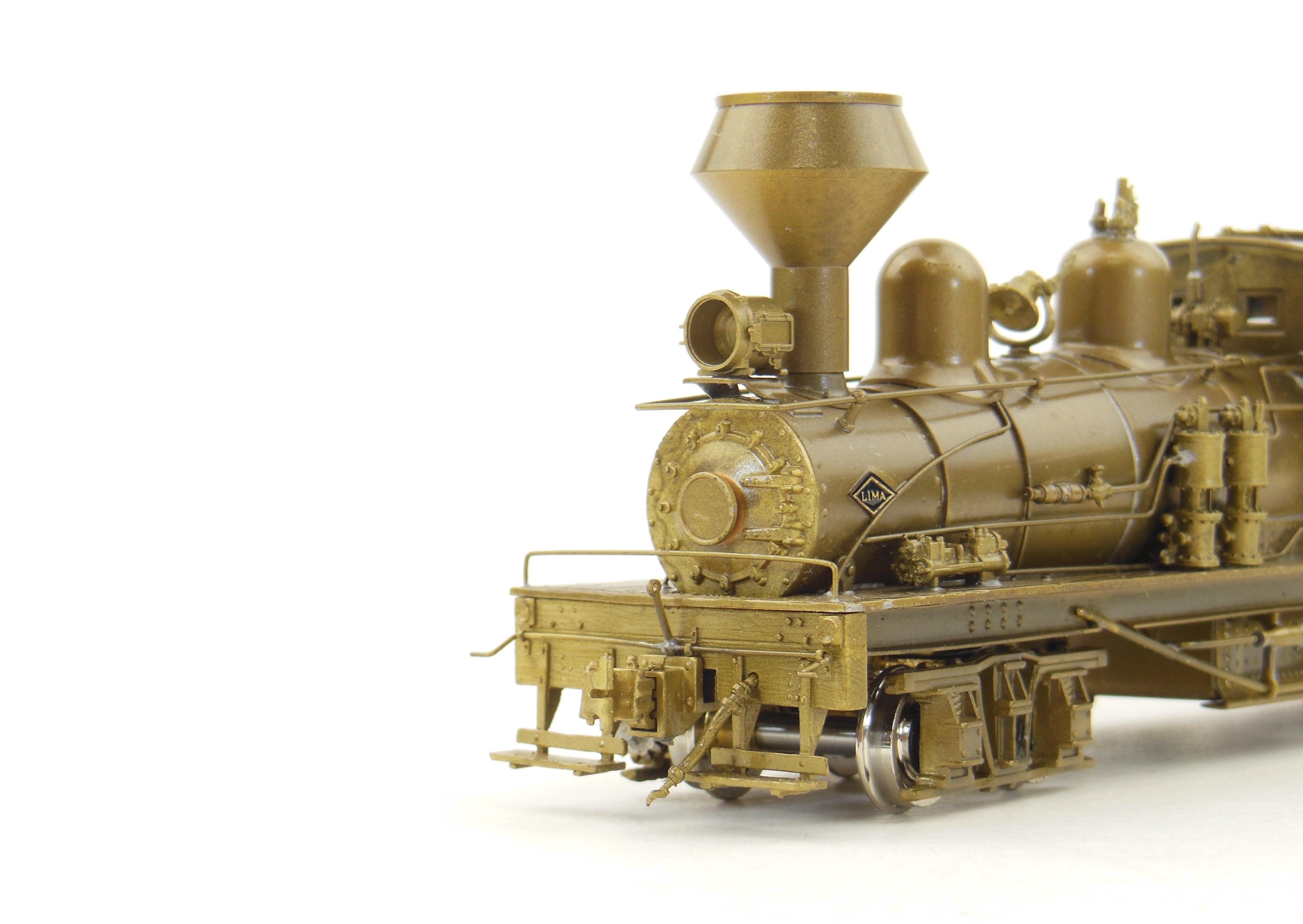 HO Scale Brass PFM - United Cherry River 3-Truck Shay Geared Model Locomotive for Train Enthusiasts