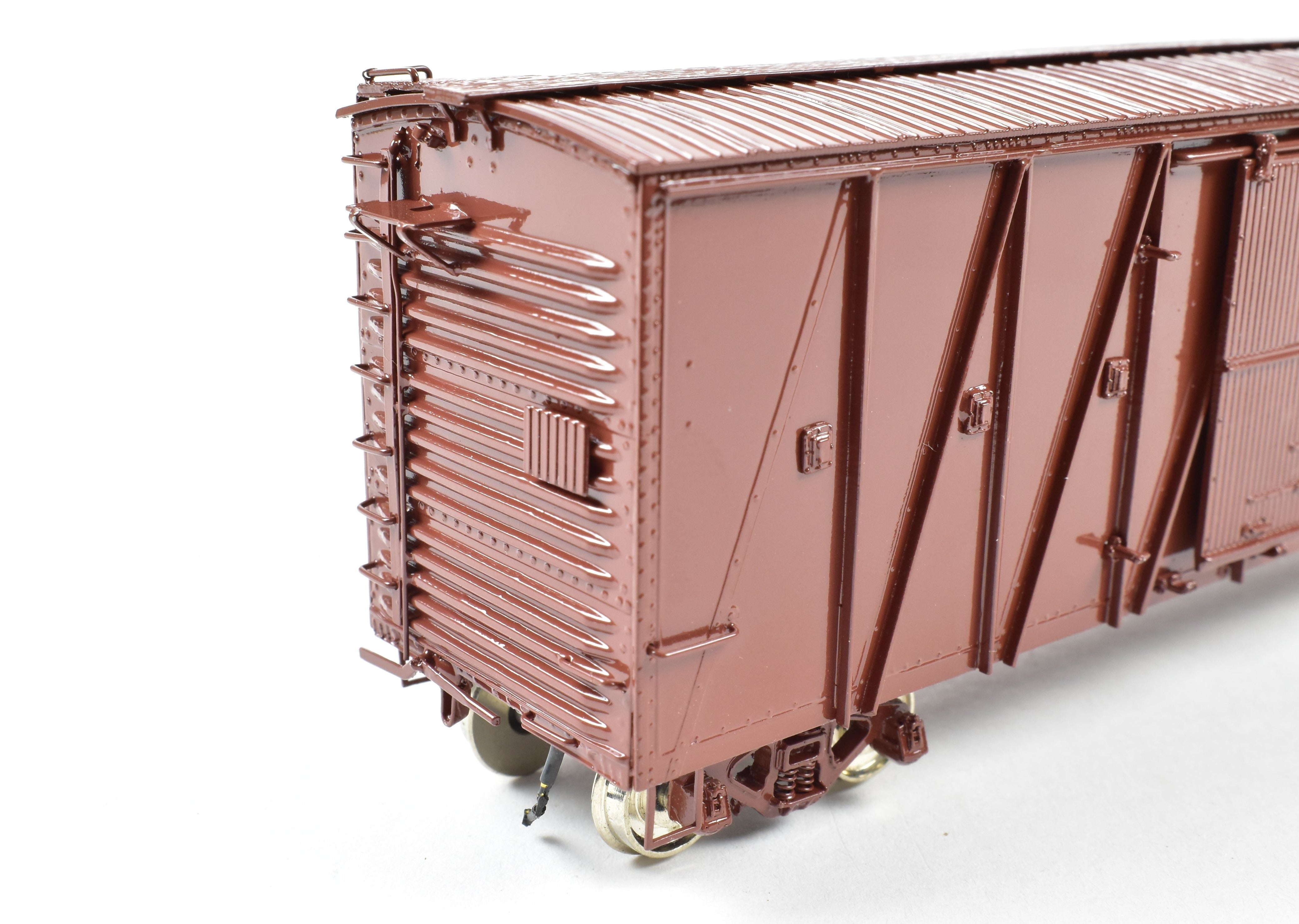 HO Scale Brass Model Auto Boxcar - OMI (Overland Models, Inc.) Union Pacific A-50-4 50-Foot Auto Boxcar from 1919 to 1960s