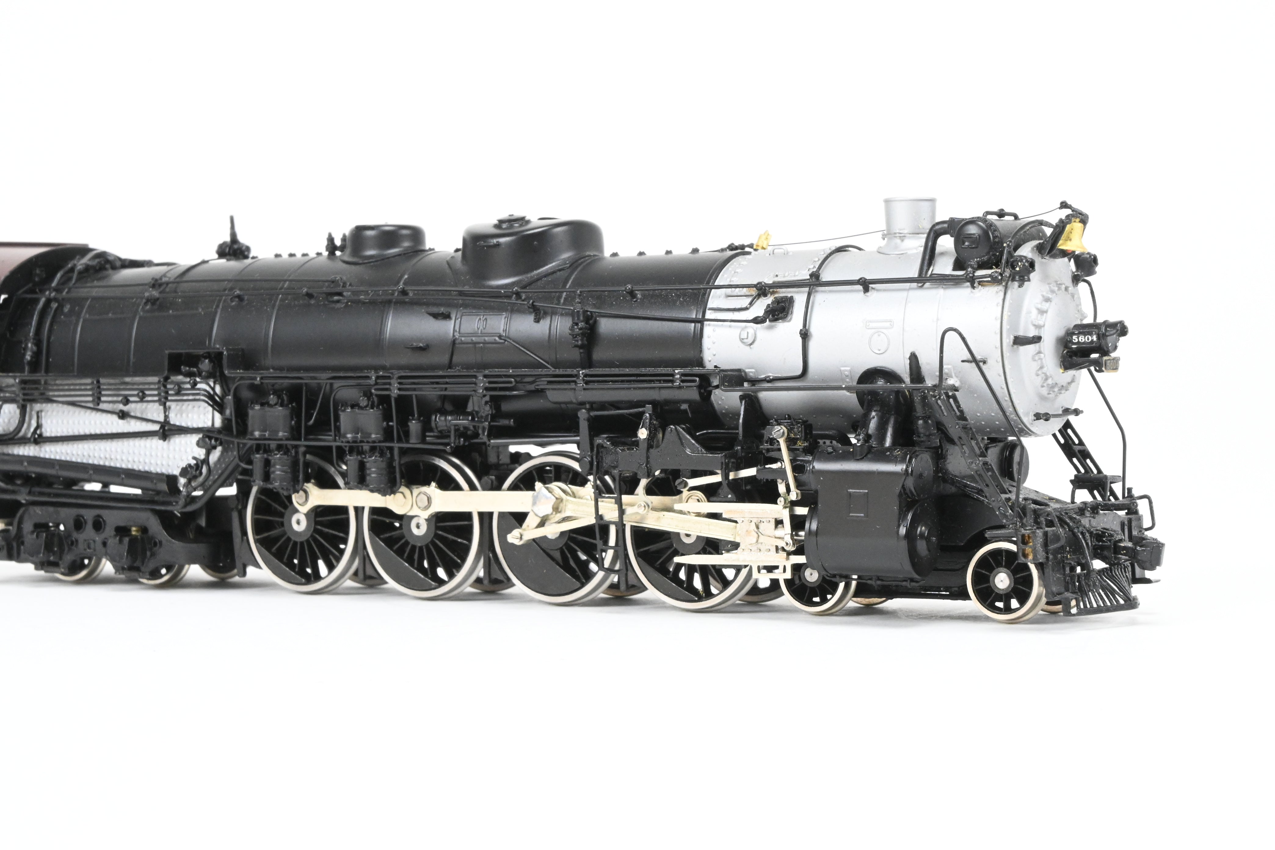 HO Scale Brass Oriental Limited CB&Q Burlington O-5 4-8-4 Open Cab Locomotive No. 5604