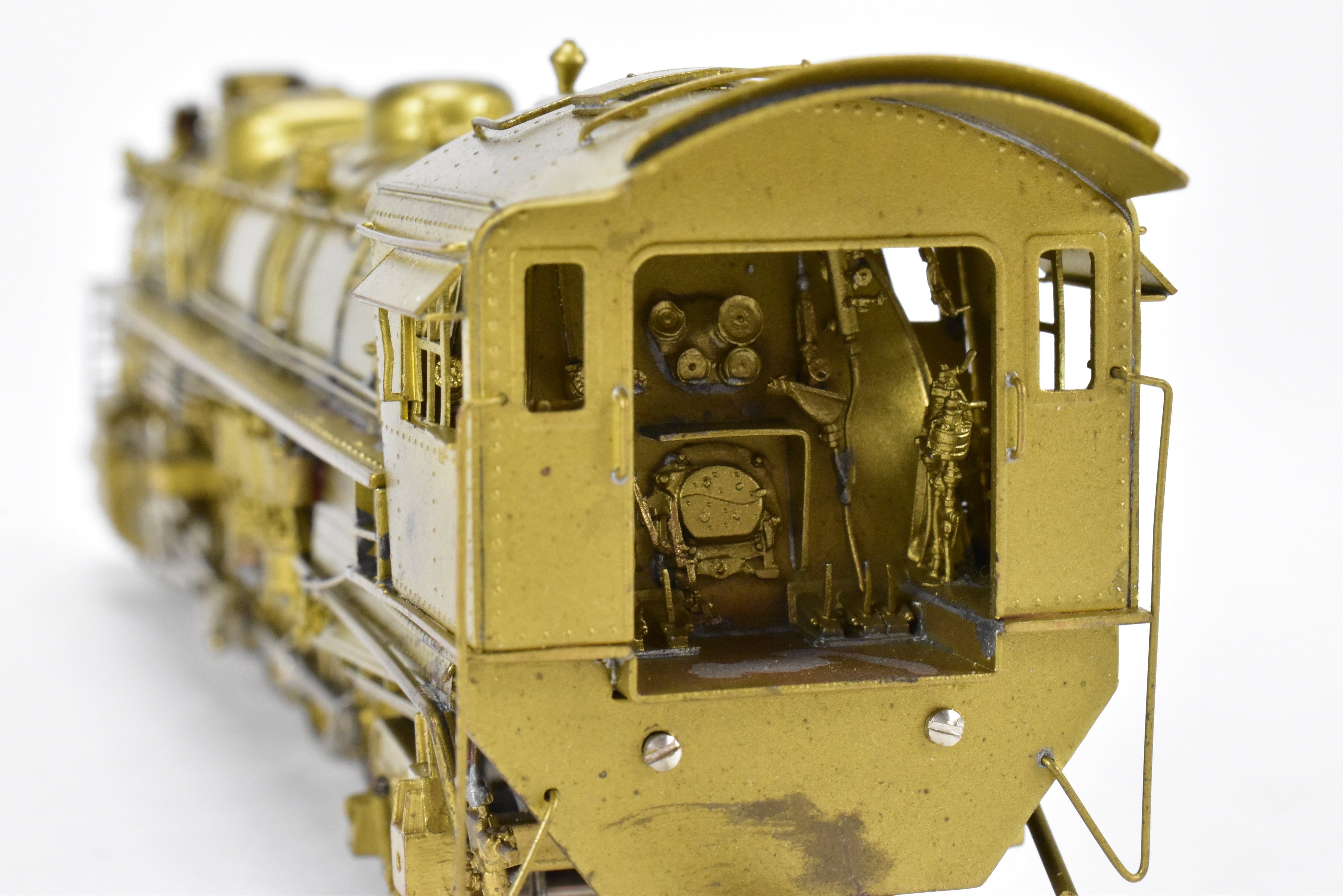 HO Scale Brass Model Train Key Imports D&RGW - Denver & Rio Grande Western M - 64 4 - 8 - 4 Northern Locomotive
