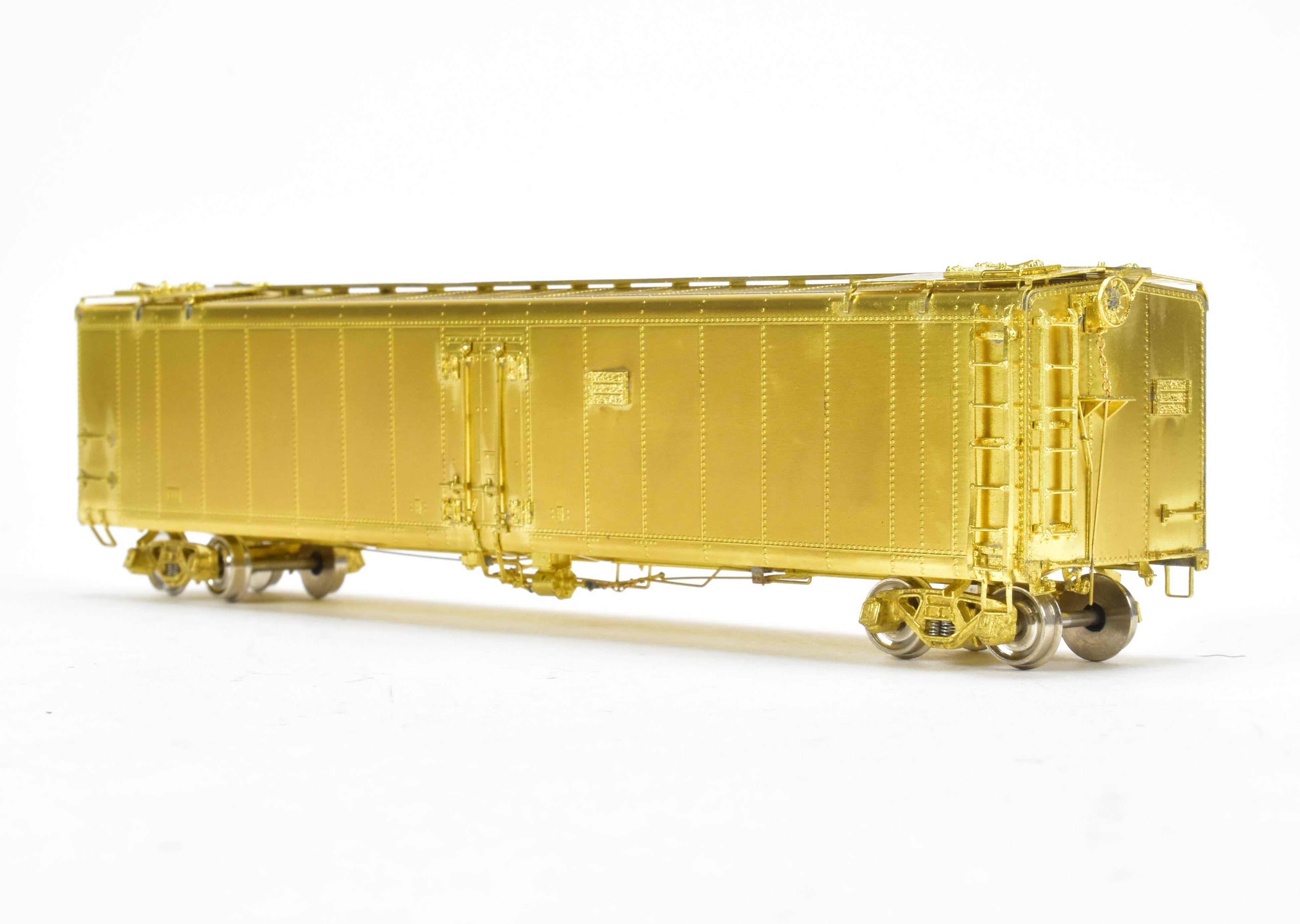 HO Scale Brass Refrigerator Car Model by OMI - Overland Models, Inc. Representing MILW - Milwaukee Road 70 - Ton Variant