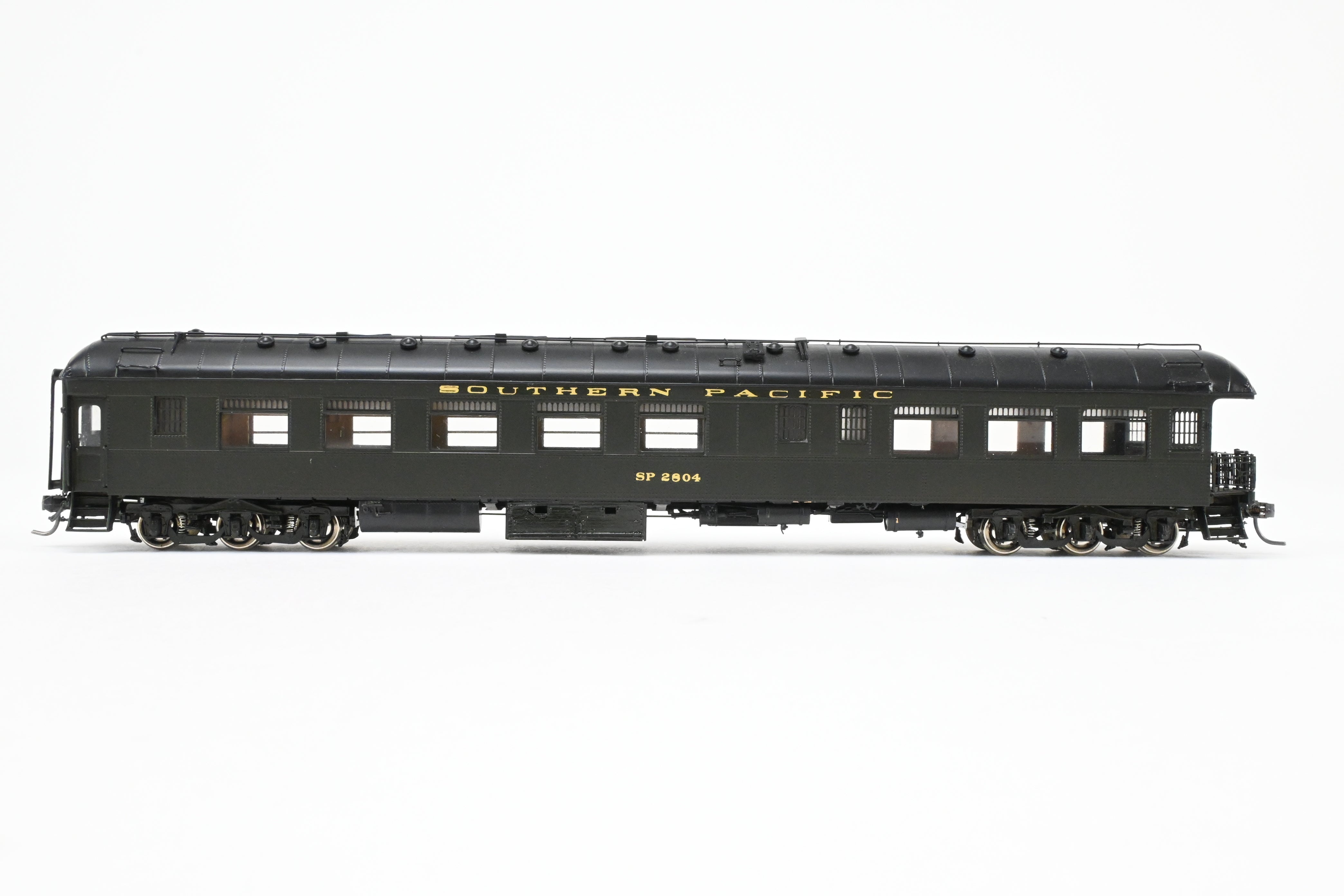 HO Scale Brass Precision Scale Co. Model of Southern Pacific Harriman CS 72' Observation Car Class 70 - O - 1, FP SP 2904