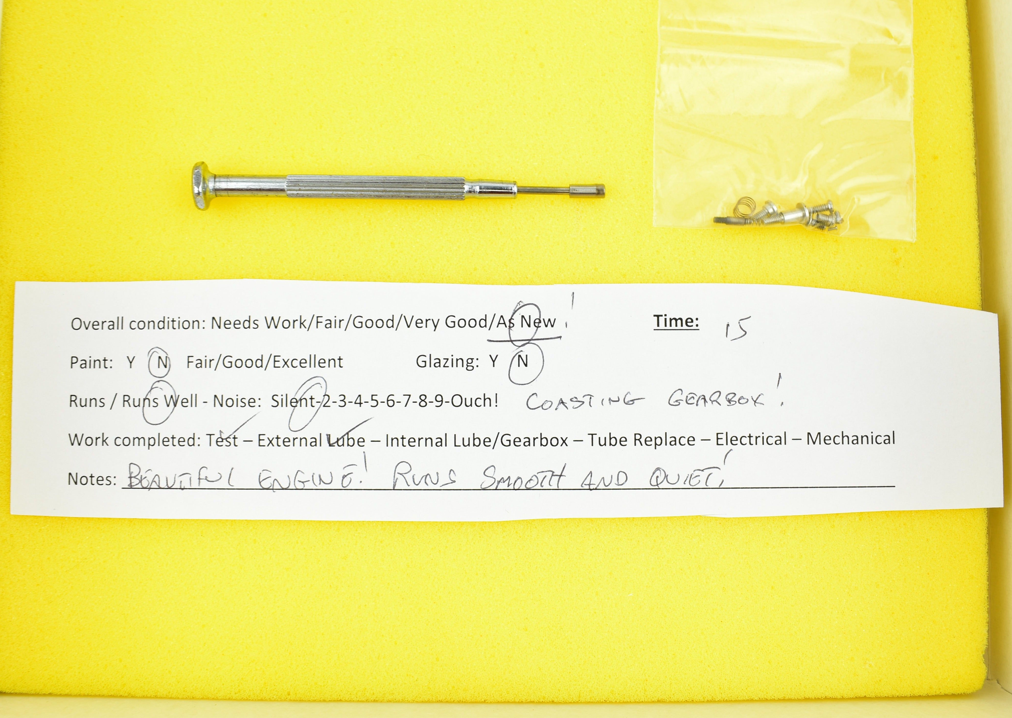 HO Scale Brass Oriental Limited Great Northern 4-4-2 Class K-1 Coasting Drive Model Train