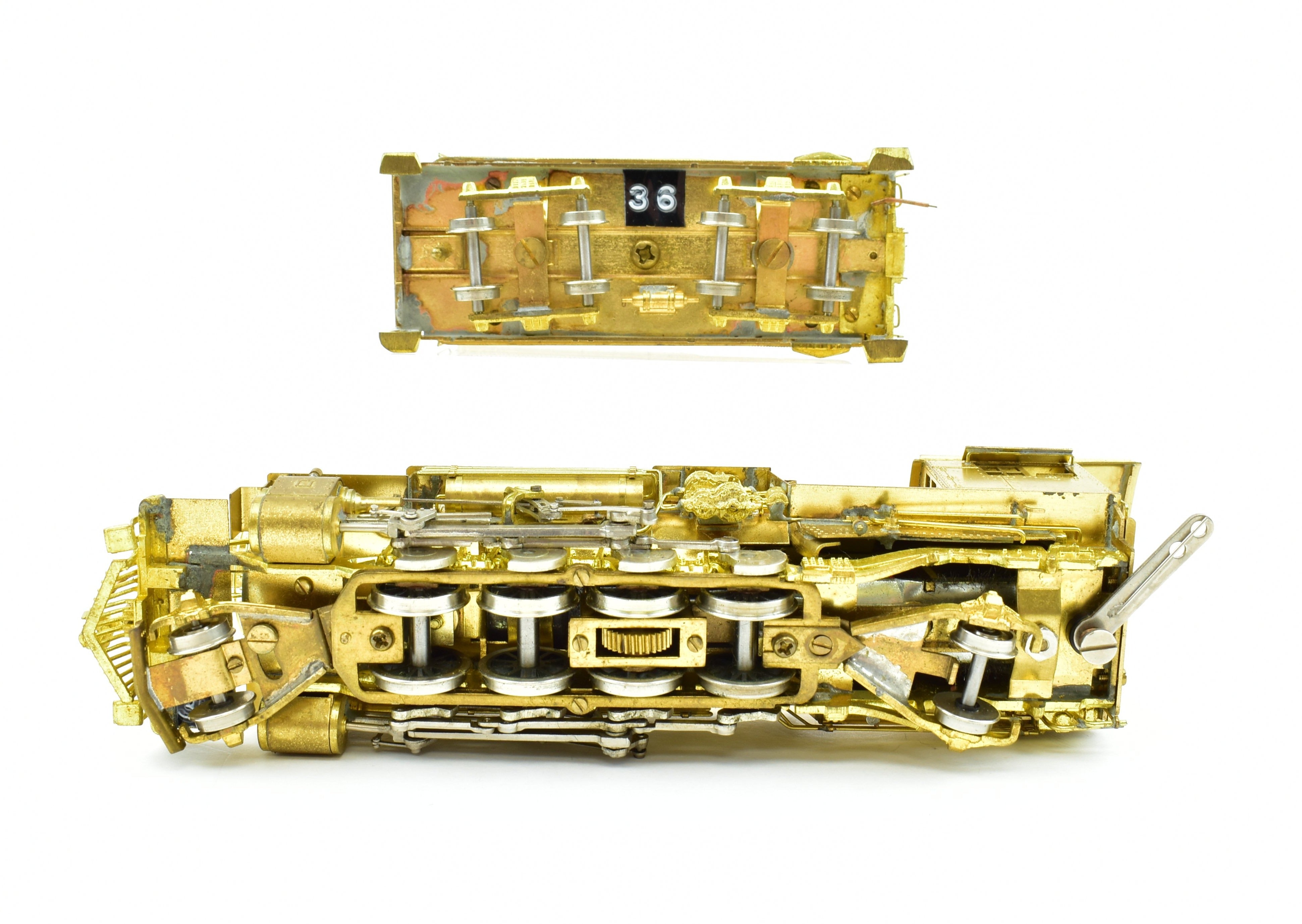 Brass Model Train - Westside Model Co. D&RGW - Denver & Rio Grande Western Mikado Class K - 37 2 - 8 - 2 Imported in 1974