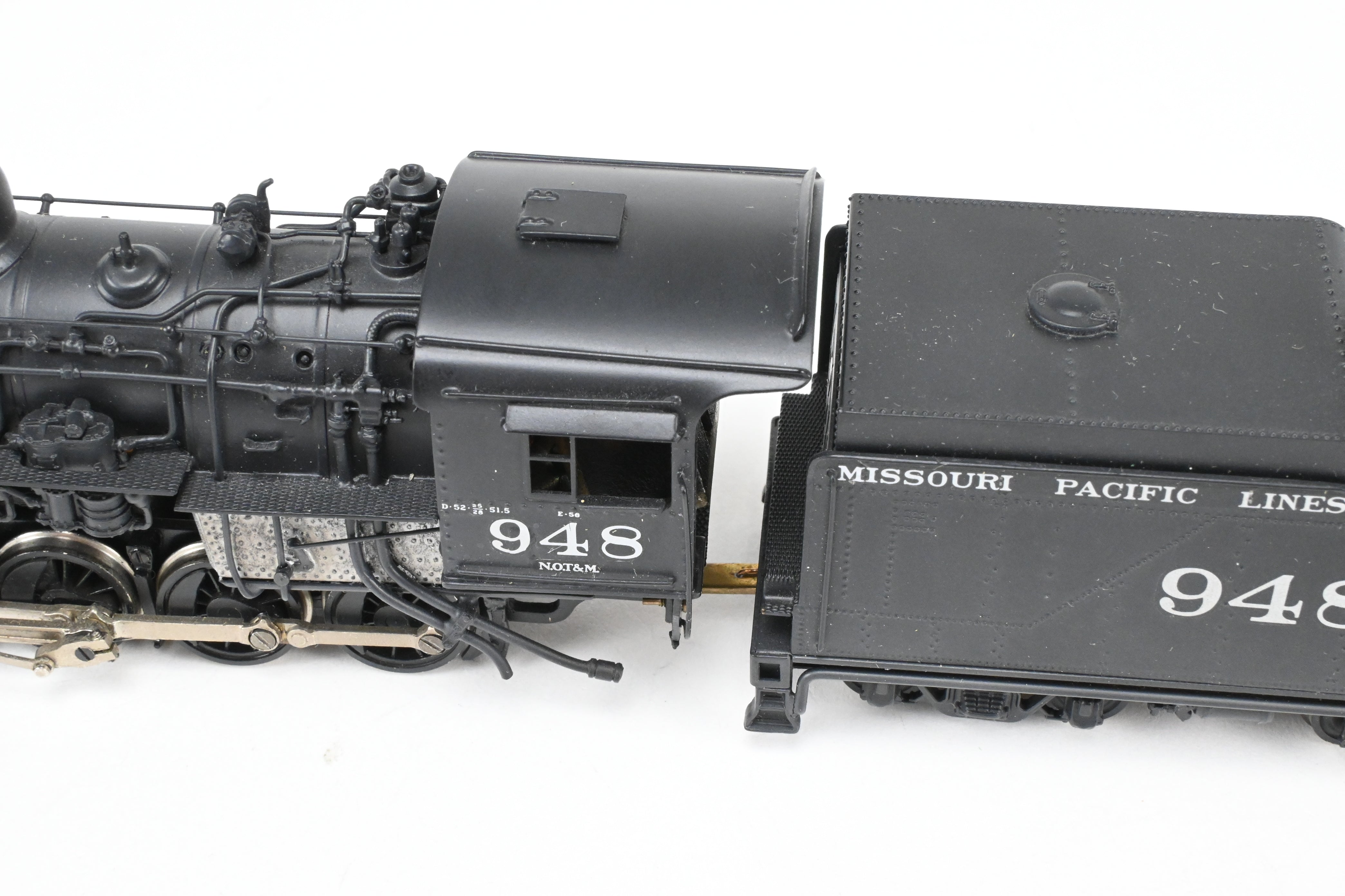 HO Scale Brass PFM - United Model Train - Missouri Pacific 2-10-0 Locomotive Custom Modified and Professionally Painted by Joe G. Collias as No. 948