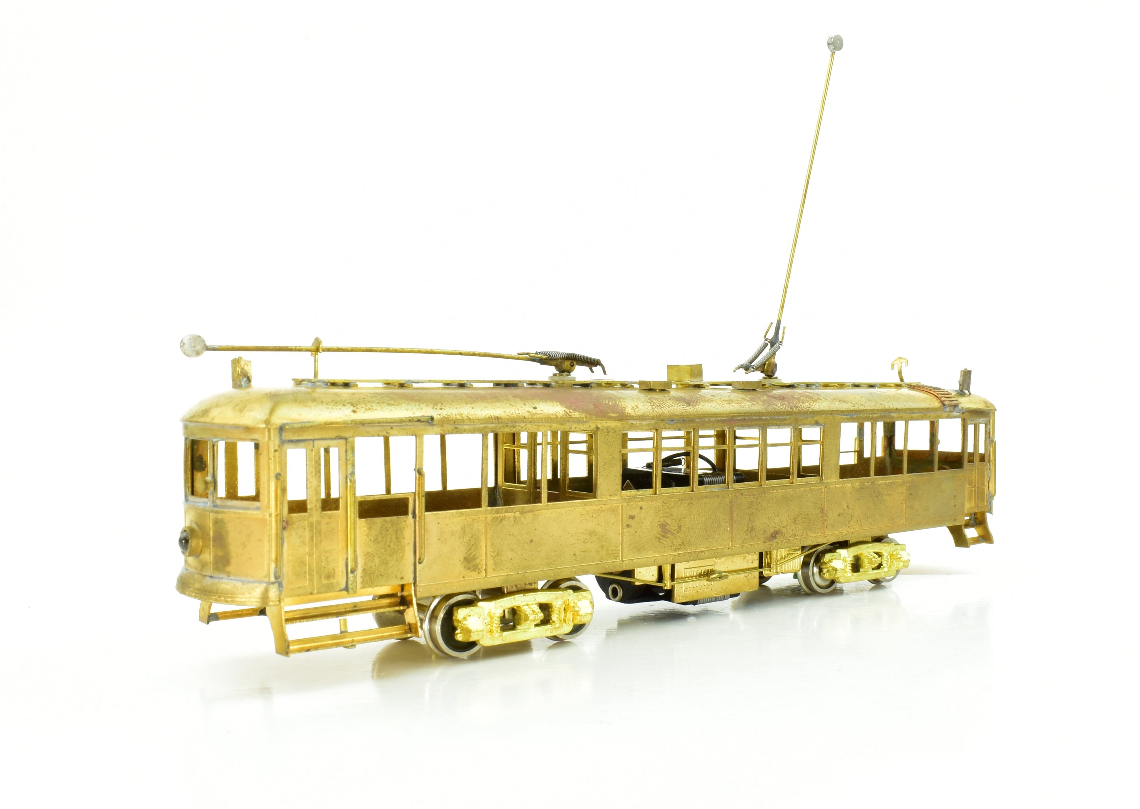 HO Scale Brass Los Angeles Railway Type K Streetcar by S. Soho & Co.