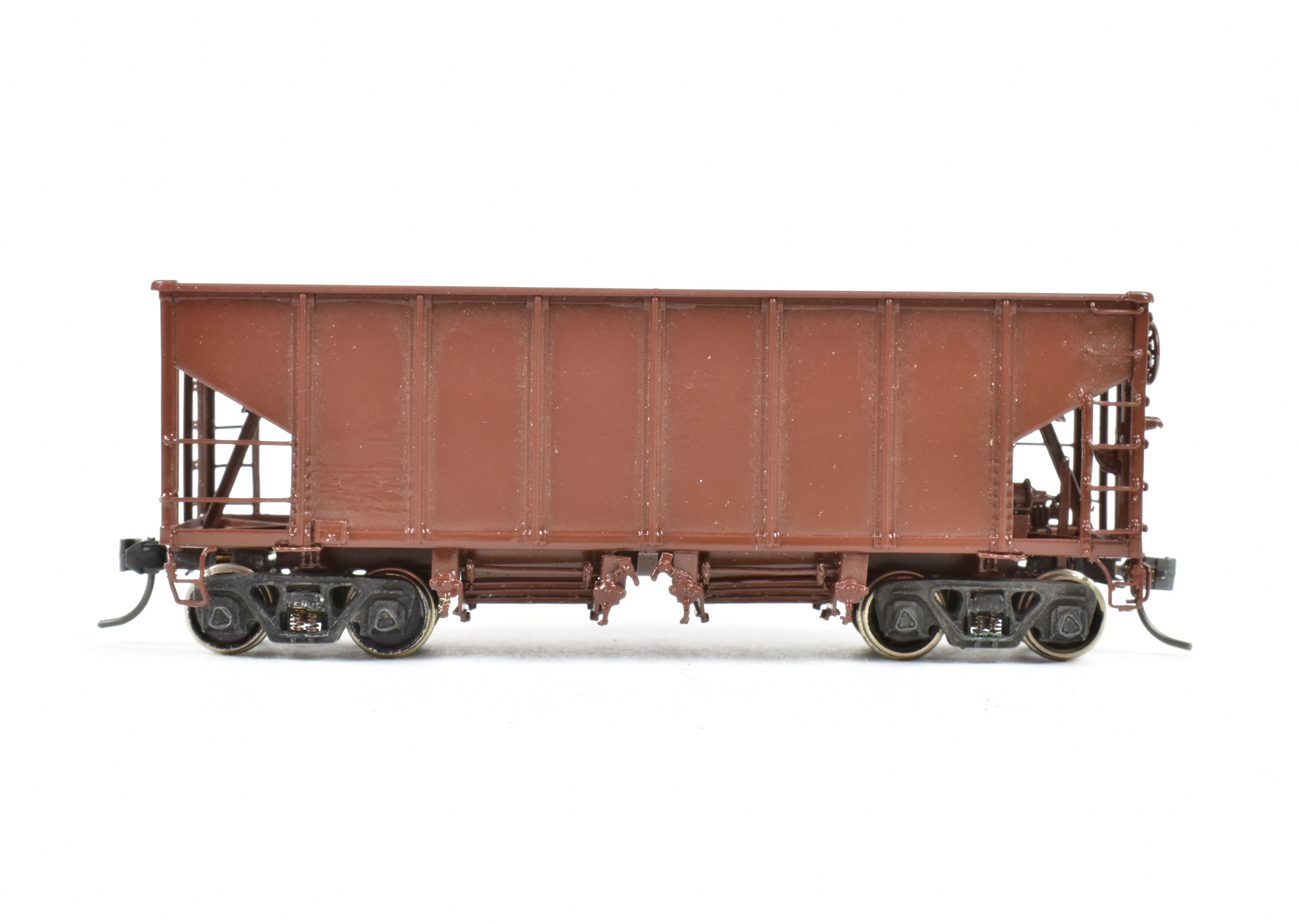 HO Brass 100-Ton Ballast Car by Precision Scale Co., Factory Painted