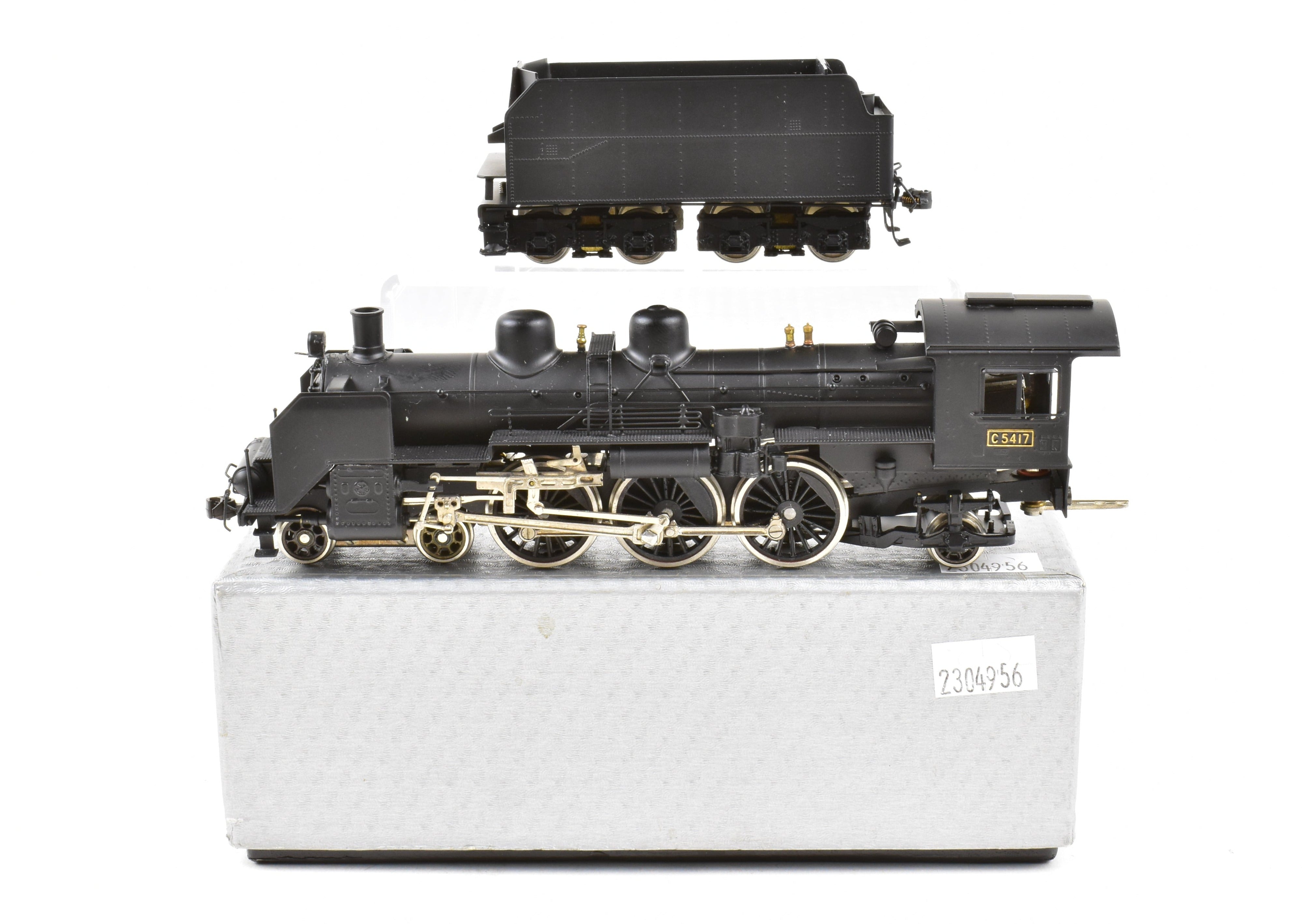 J Scale Model Train - Brass Adachi JNR Japanese National Railways C54 4-6-2 FP Steam Locomotive