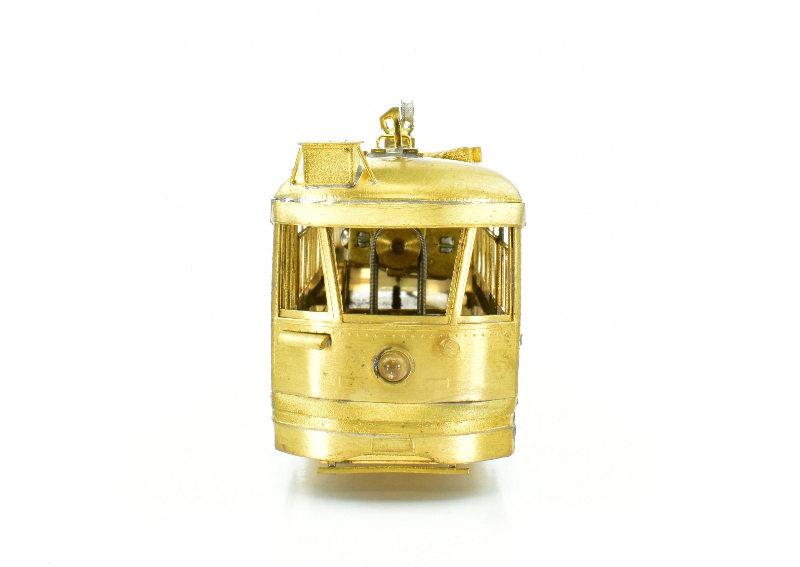 High - Quality HO Scale Brass Los Angeles Railway Type M - 1 Streetcar by S. Soho & Co. LARY