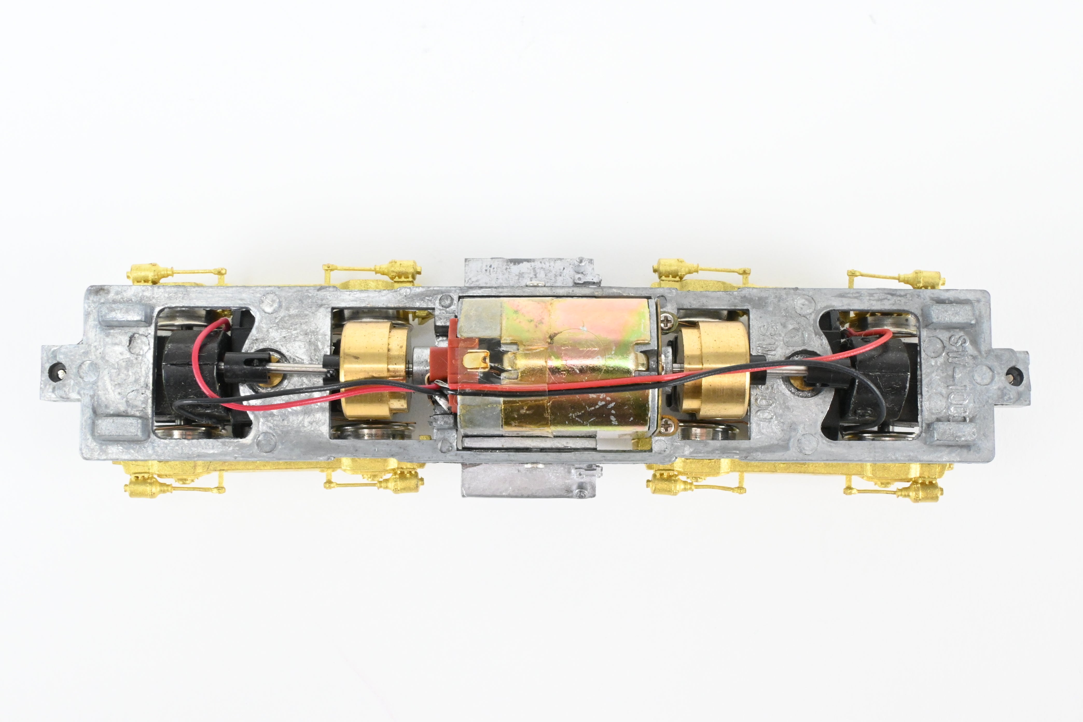 HO Scale Brass OMI - Overland Models Inc. Diverse Road Drive Systems Specially Designed for Athearn EMD SW1500 Locomotives with Flexicoil Side Frames