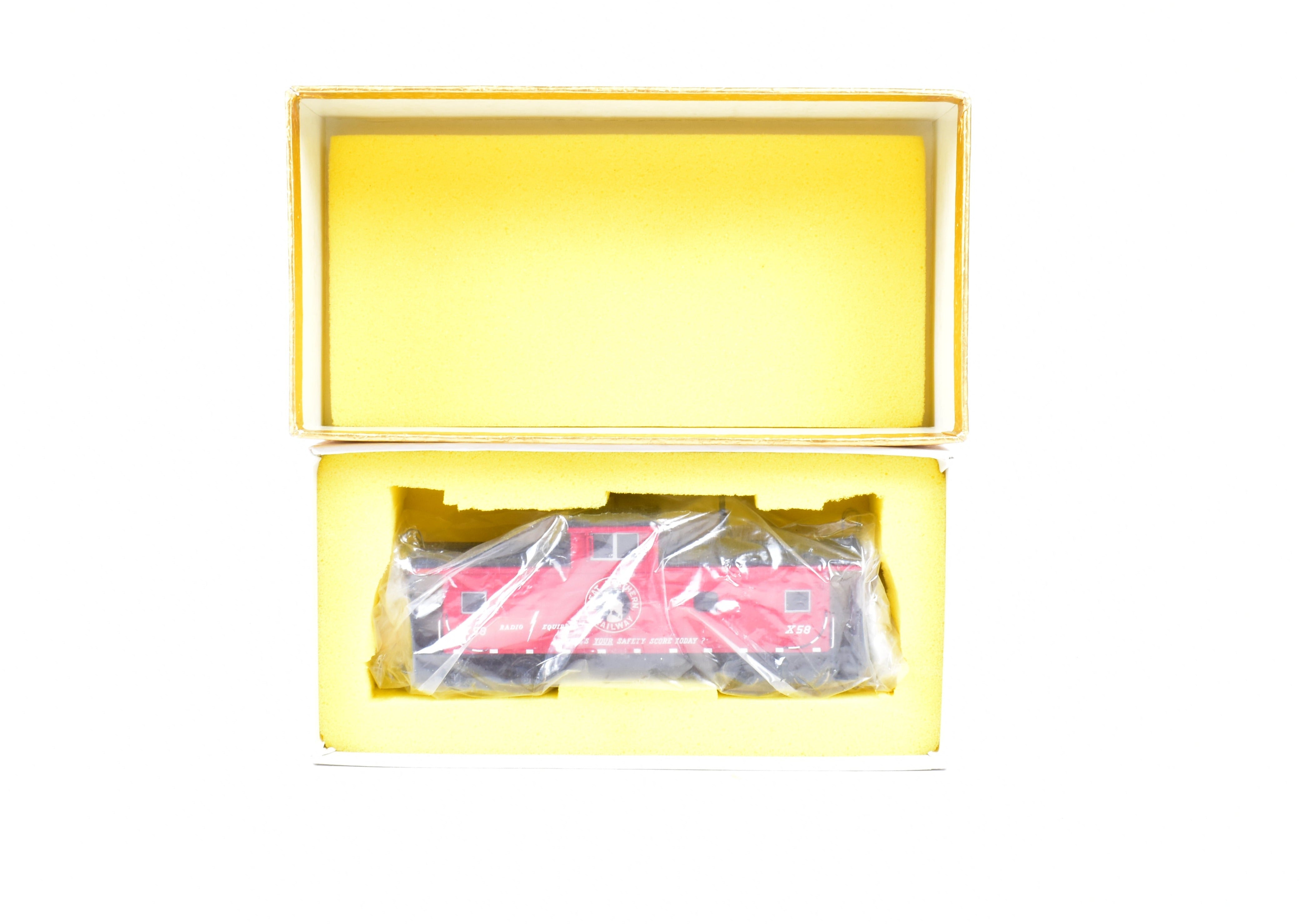 HO Scale Brass Model of the Oriental Limited Great Northern CON X Caboose X41 - 95 Class FP for Model Train Enthusiasts