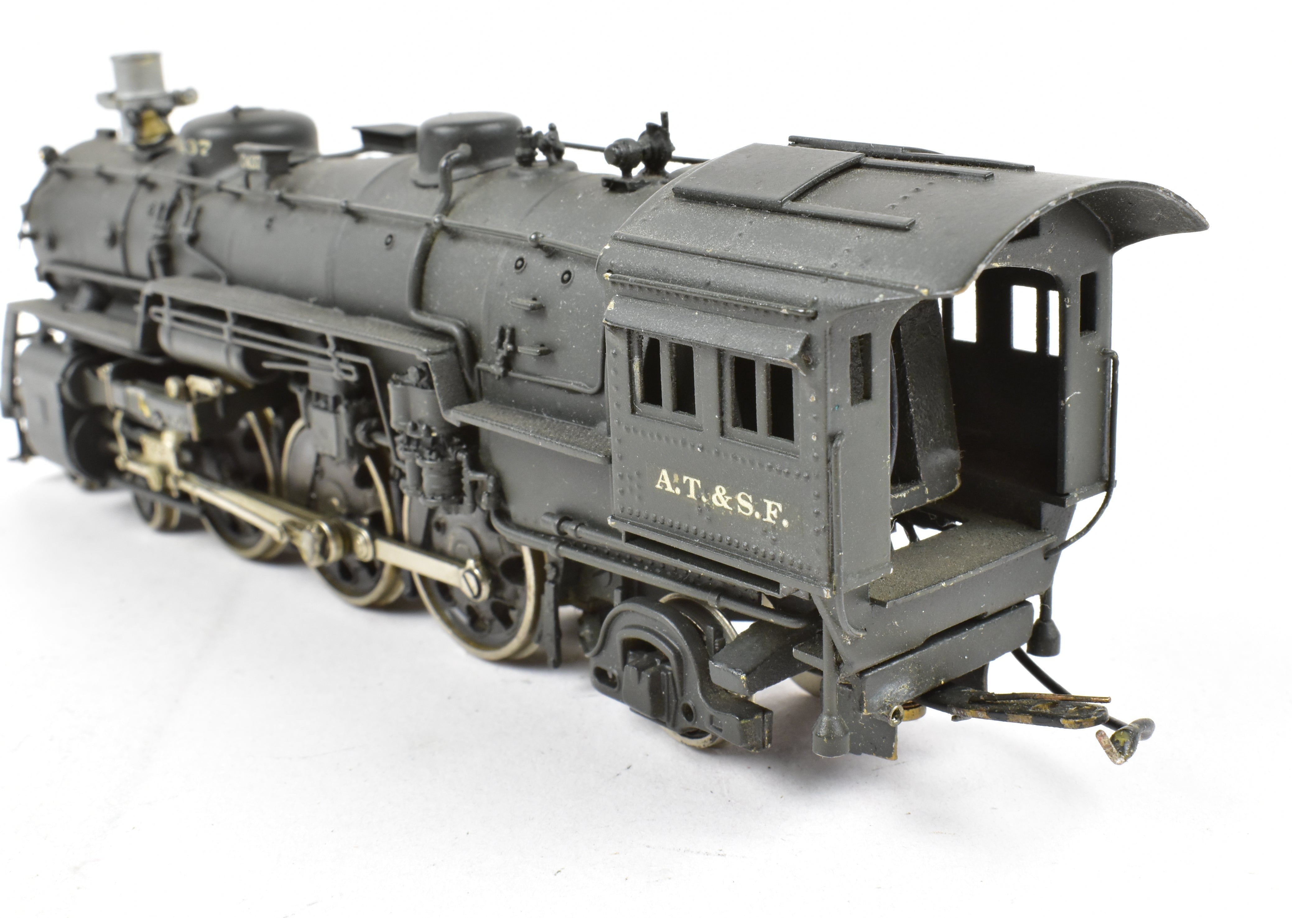 HO Scale Brass Balboa ATSF Santa Fe 3400 Class 4-6-2 Pacific Locomotive CP #3437
