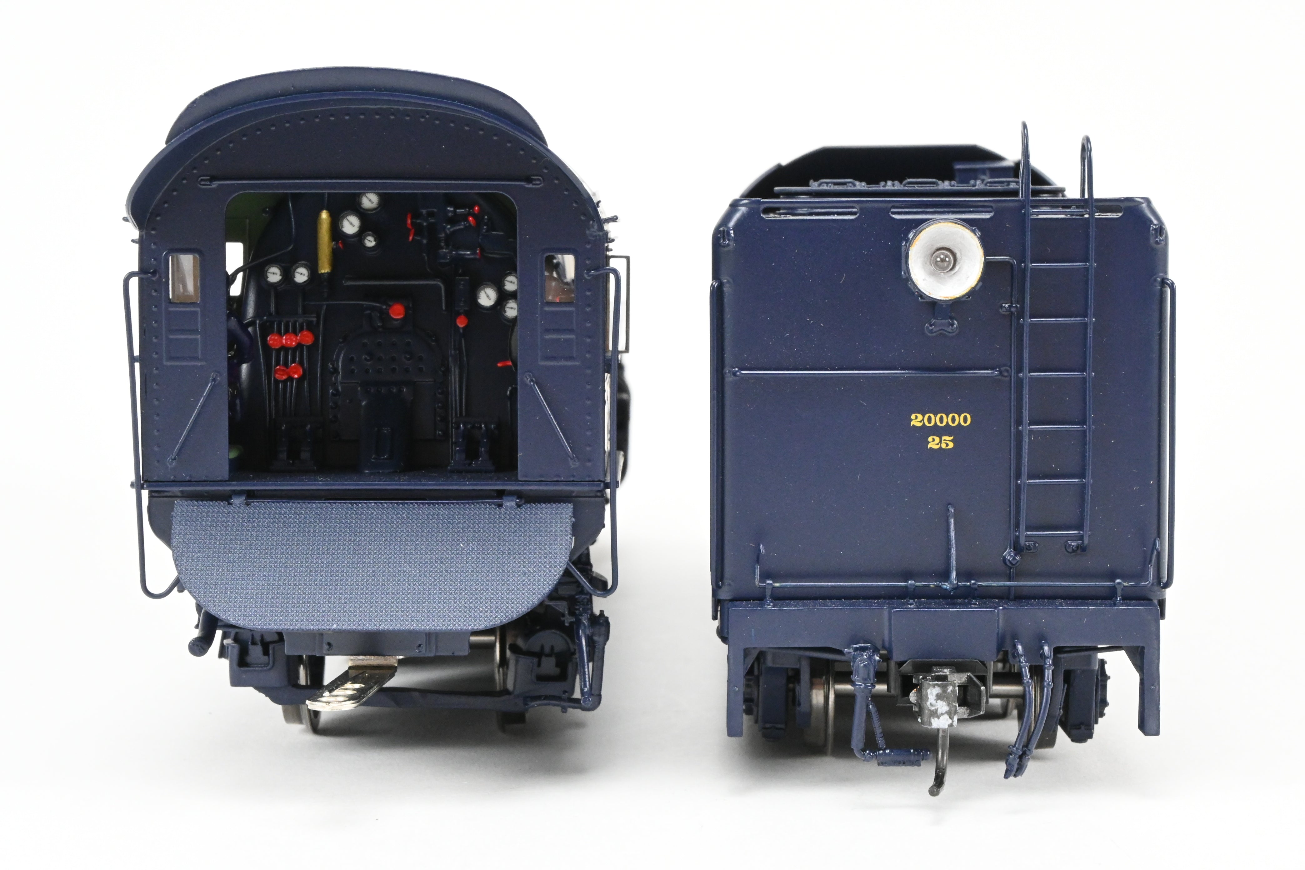 O Scale Brass Model Train - Sunset Models Third Rail B&O - Baltimore and Ohio P-7e 4-6-2 FP Locomotive in B&O Blue #5314, 2-Rail Version with Some Minor Issues