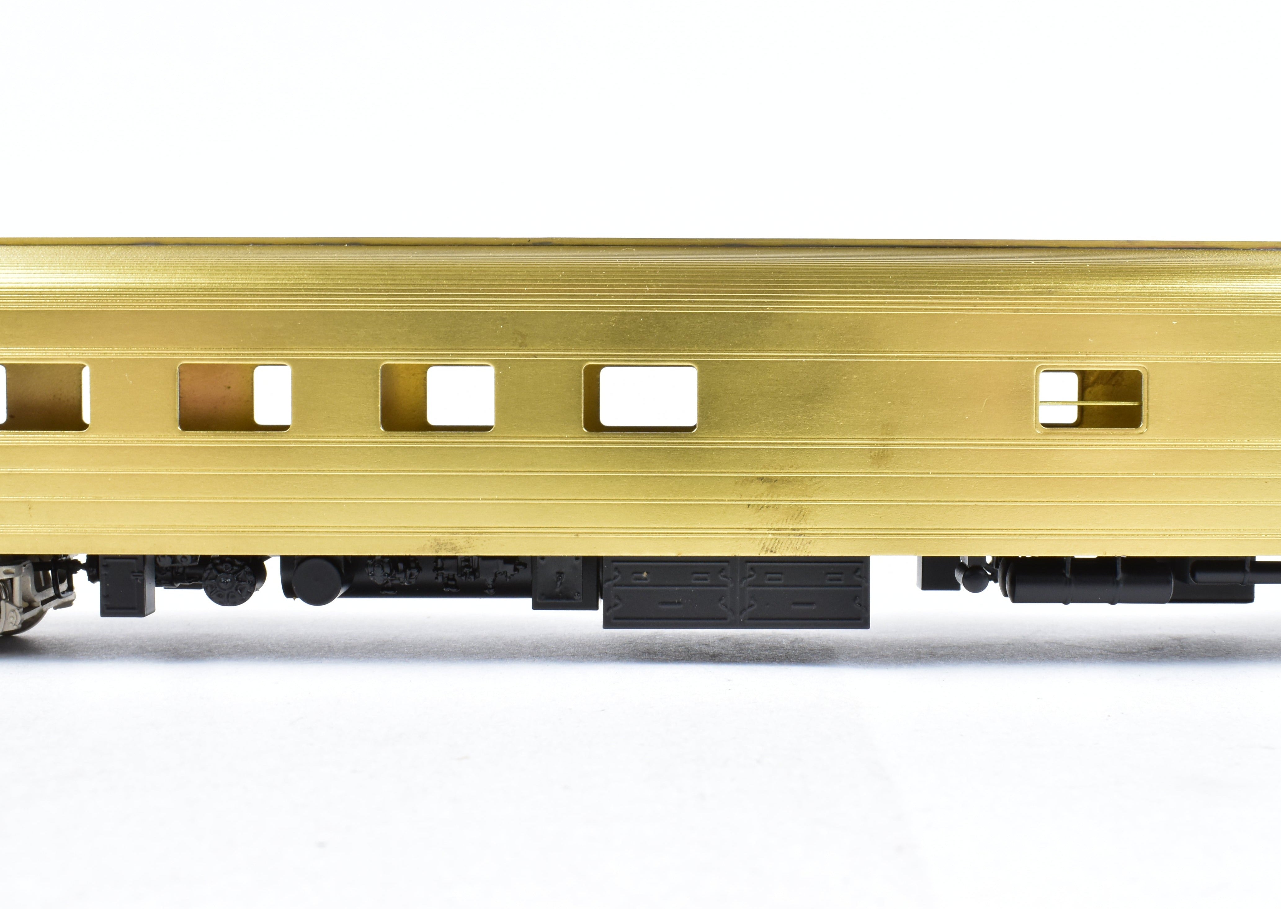 HO Scale Brass Missouri Pacific 10 Roomette - 6 Bedroom Sleeper Cars 610 - 615 by Cascade Models