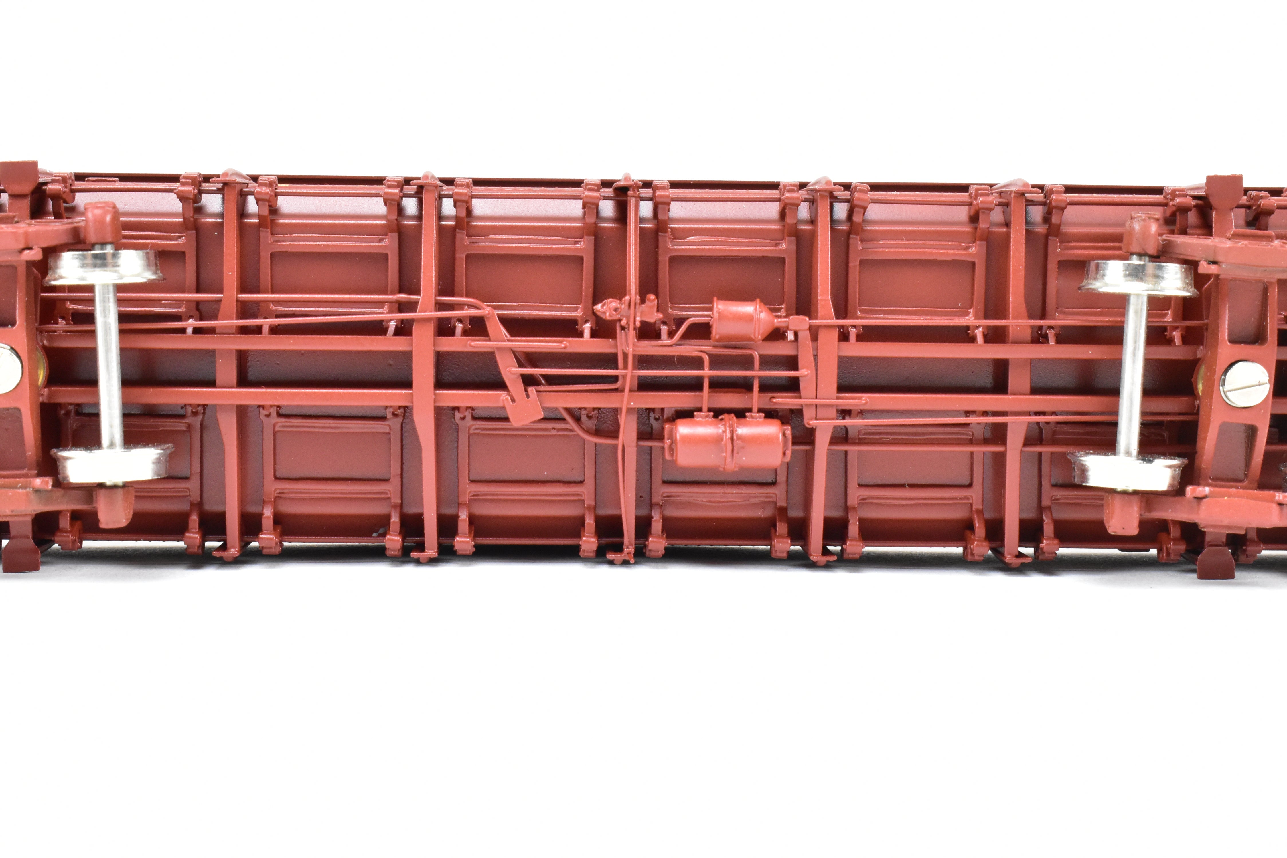 HO Scale Brass Challenger Imports Union Pacific Class G50 - 7 Drop Bottom Gondola Model Version 2 with Riveted Side Sheets, Factory - Painted FP #63424