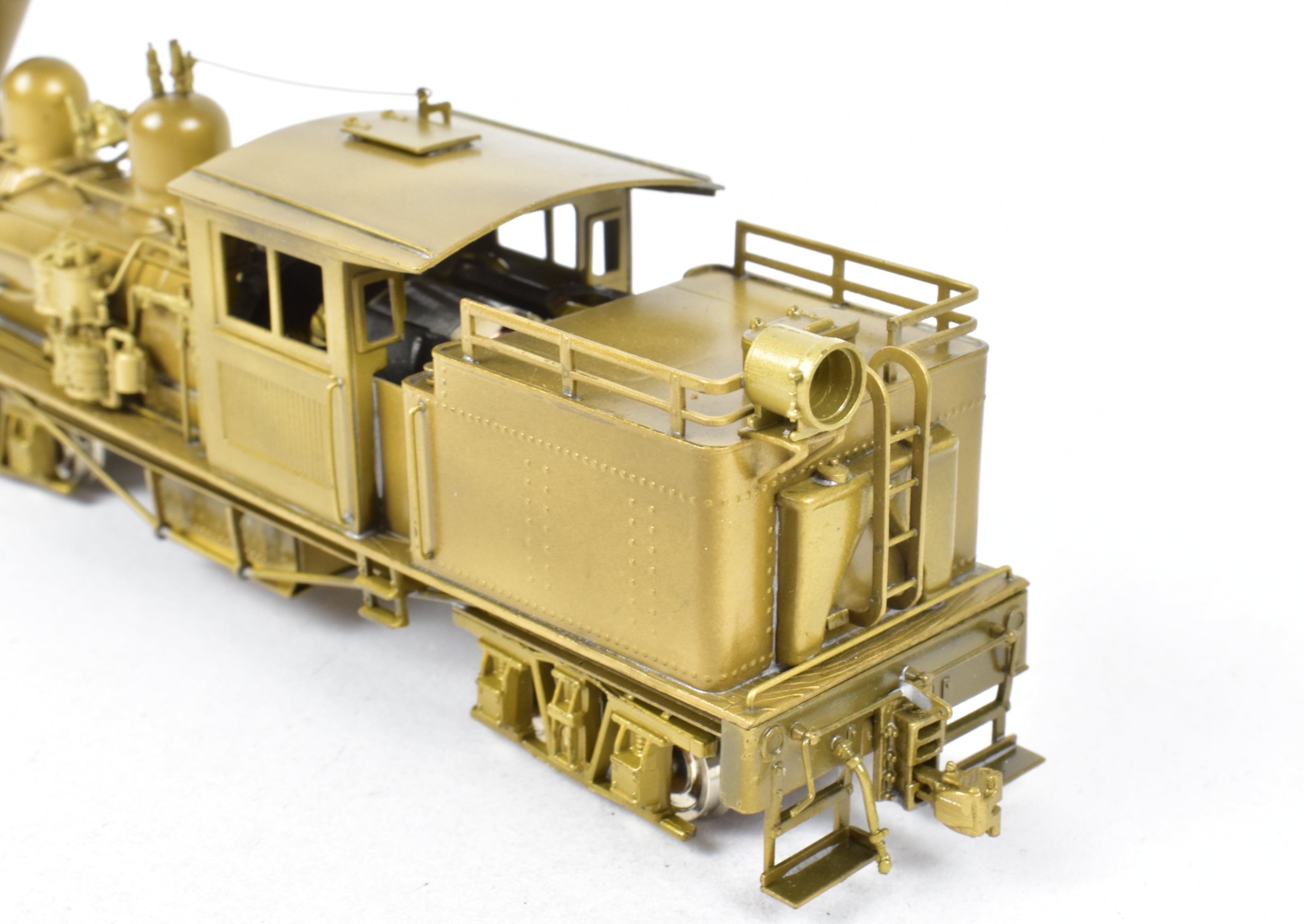 HO Scale Brass PFM - United 2-Truck Class B Shay Geared Locomotive Model for Logging Roads from the 1977 Production Run