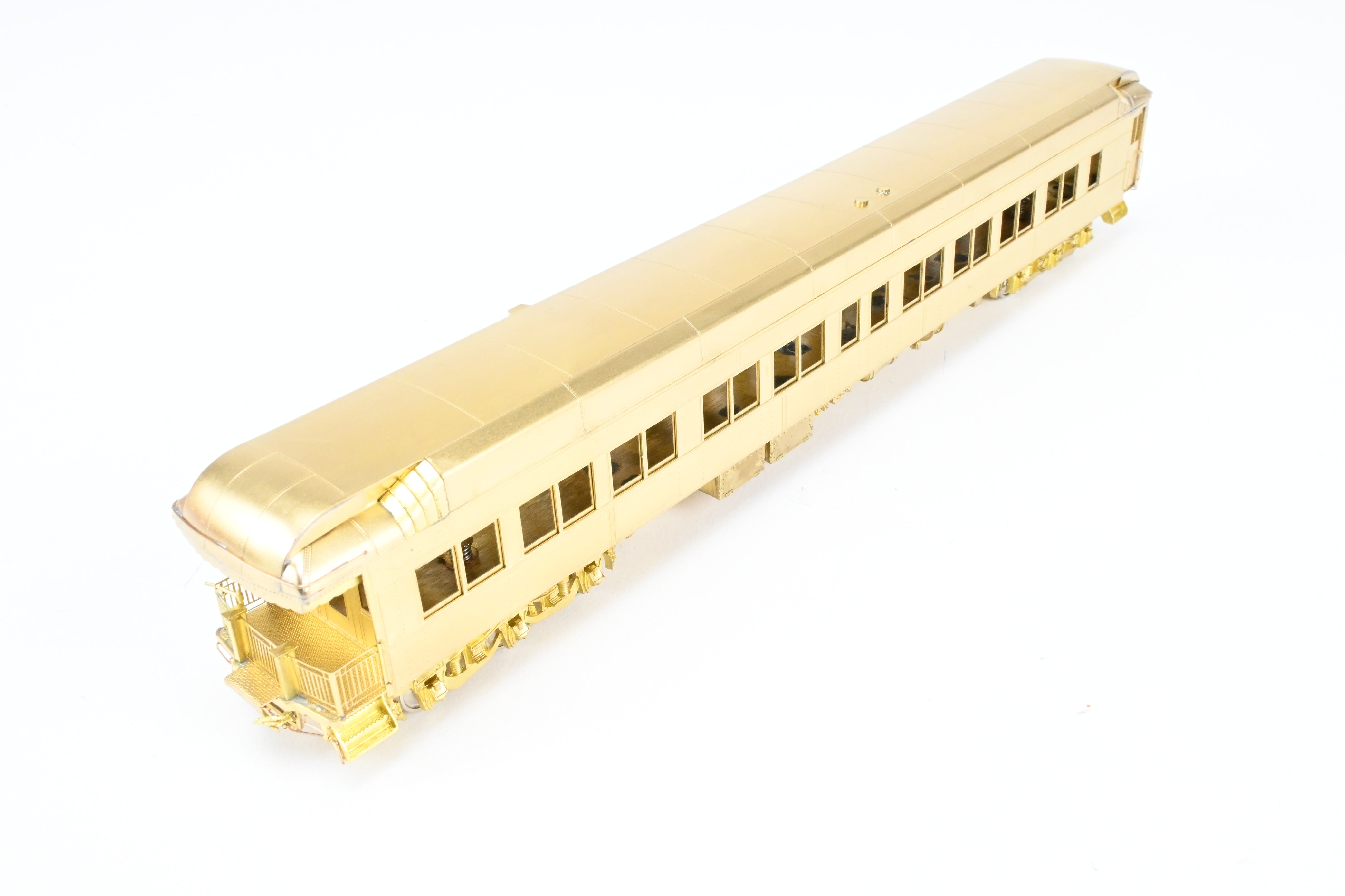 High - Quality HO Scale Brass Model of Great Brass Fleet NYC - New York Central Pullman HW Collectors Limited Edition “Central Square” 3 Compartment - 2 Drawing Room Observation Plan 3959