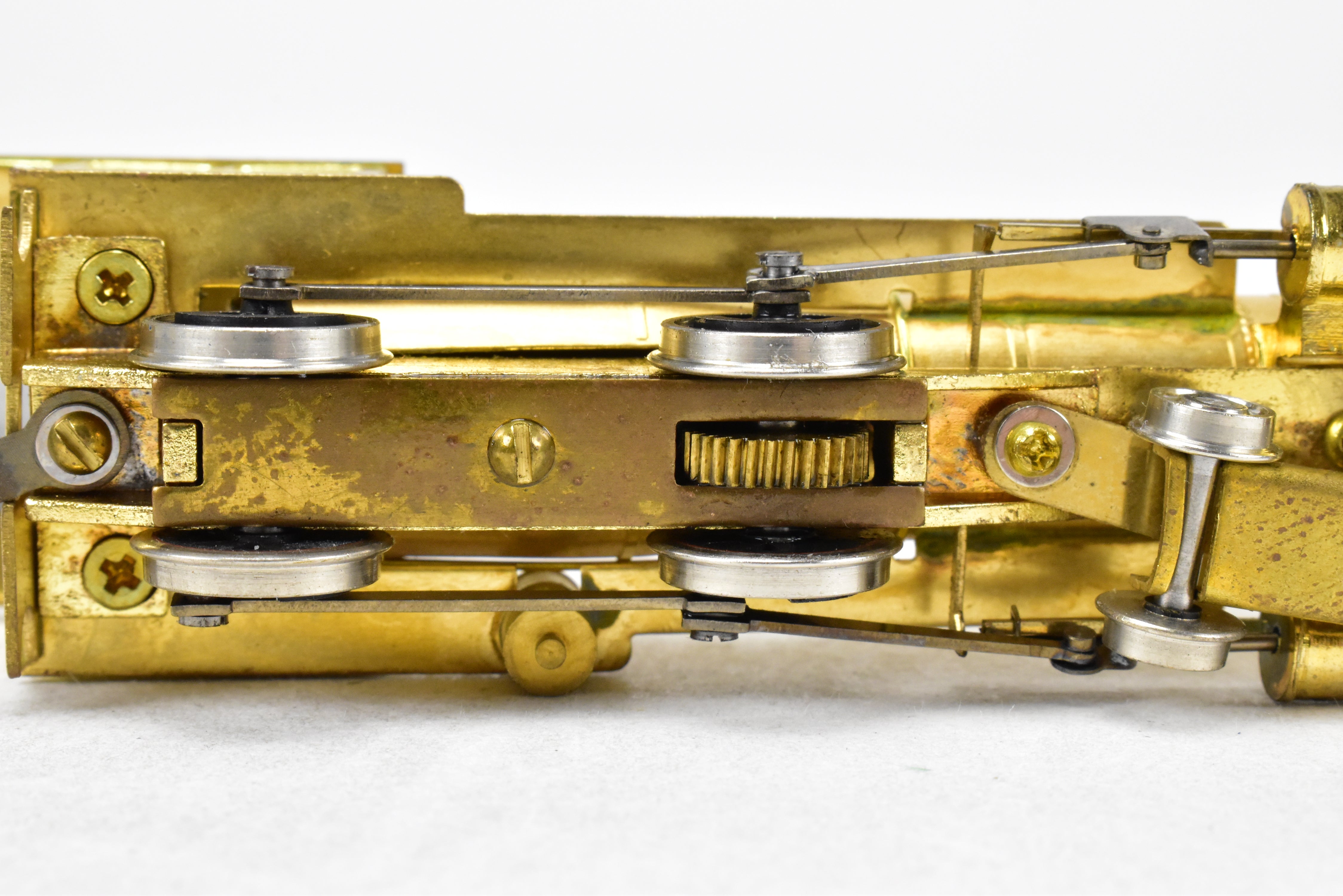 HOn3 Scale Brass Model Train - American 4-4-0 Locomotive from Far East Distributors, Spartan Series Circa 1910
