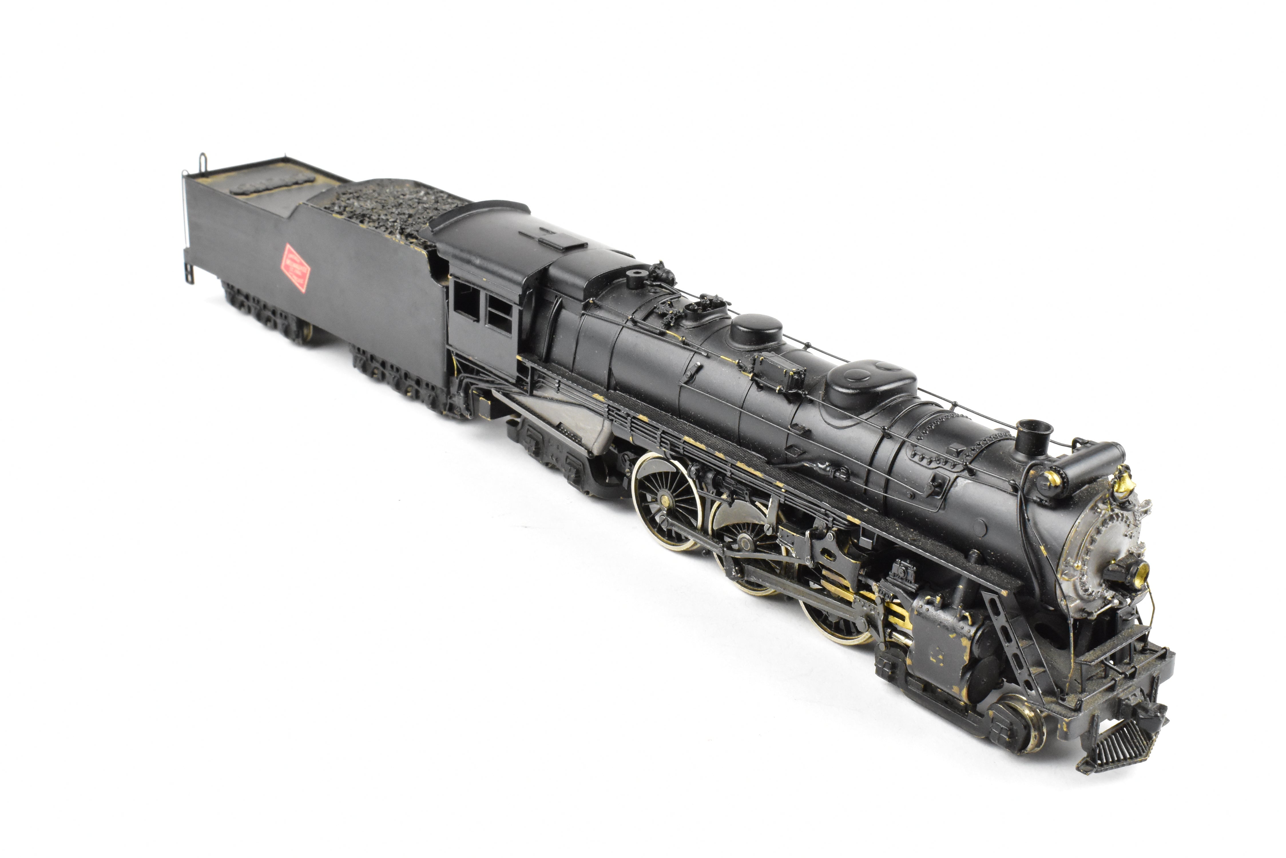 HO Scale Brass Model Train - Associated Hobby Manufacturers MILW (Milwaukee Road) Class F - 6 4 - 6 - 4 Baltic CP Locomotive