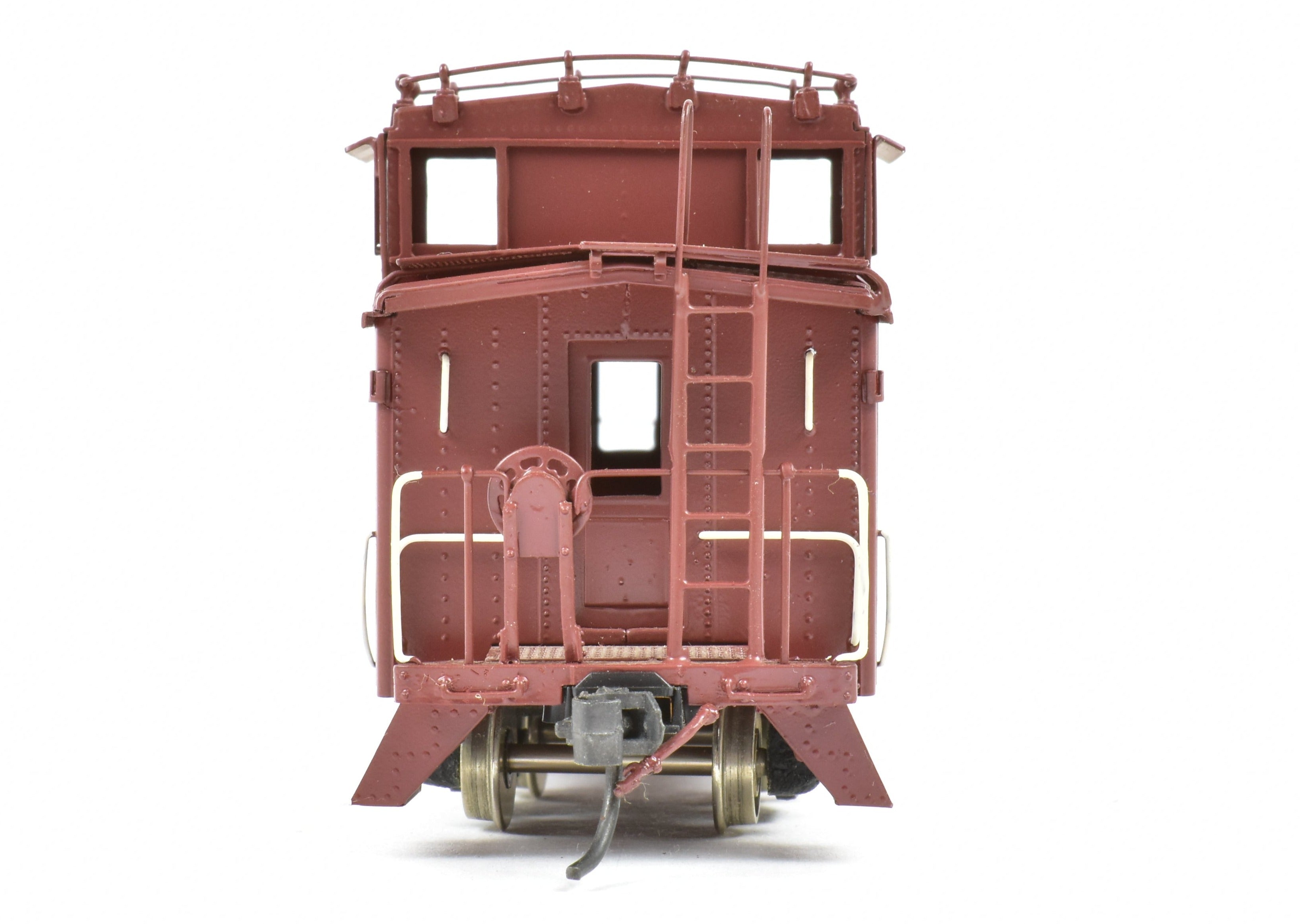 HO Brass Oriental Limited ATSF Santa Fe Custom Painted Peaked Roof Caboose