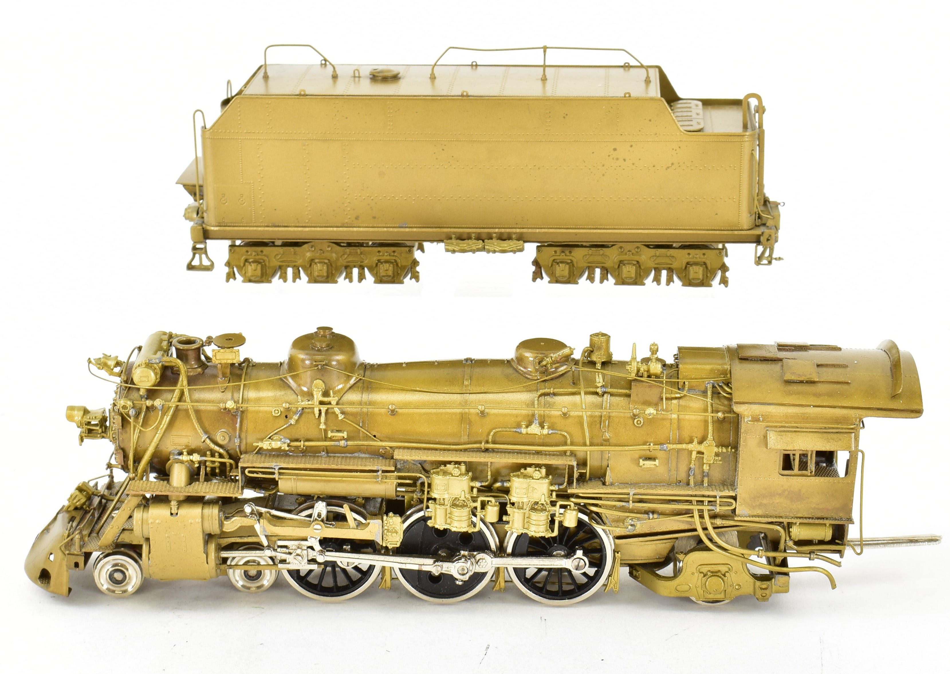 HO Brass Hallmark Models Missouri Pacific 6600 Class 4-6-2 Pacific Locomotive