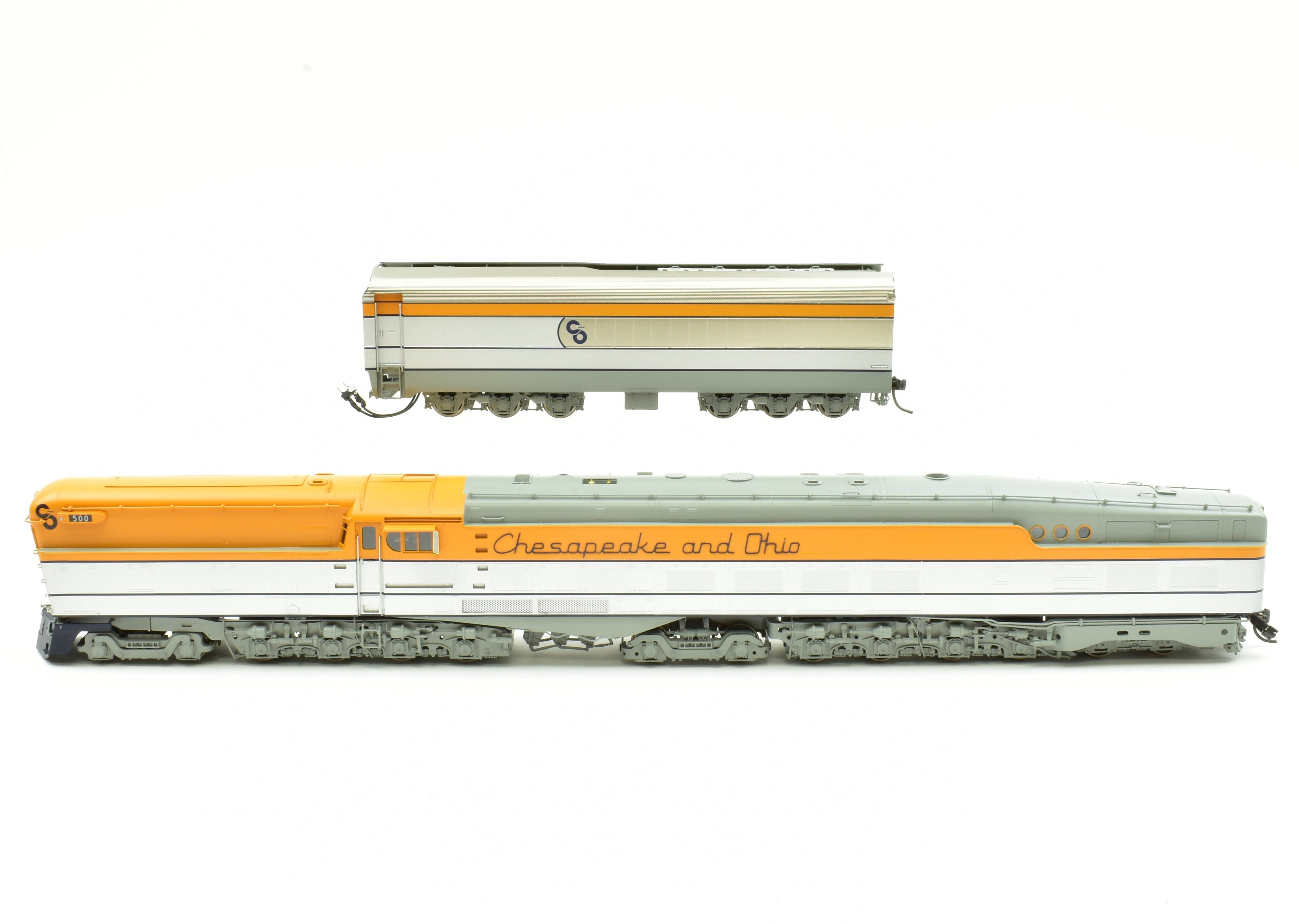 HO Brass Chesapeake & Ohio Baldwin M - 1 Steam Turbine FP #500 by DVP