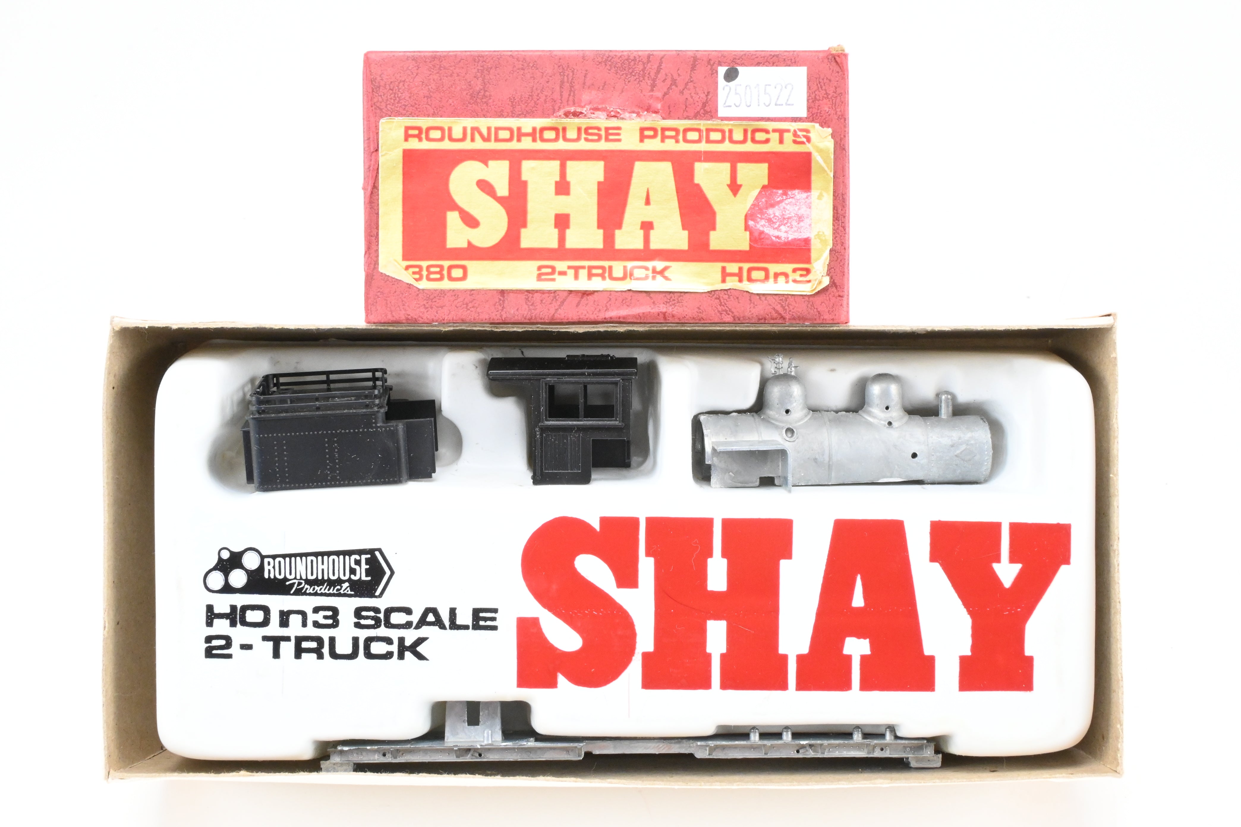 HOn3 MDC Unassembled 2-Truck Shay Kit for Roundhouse of Various Roads