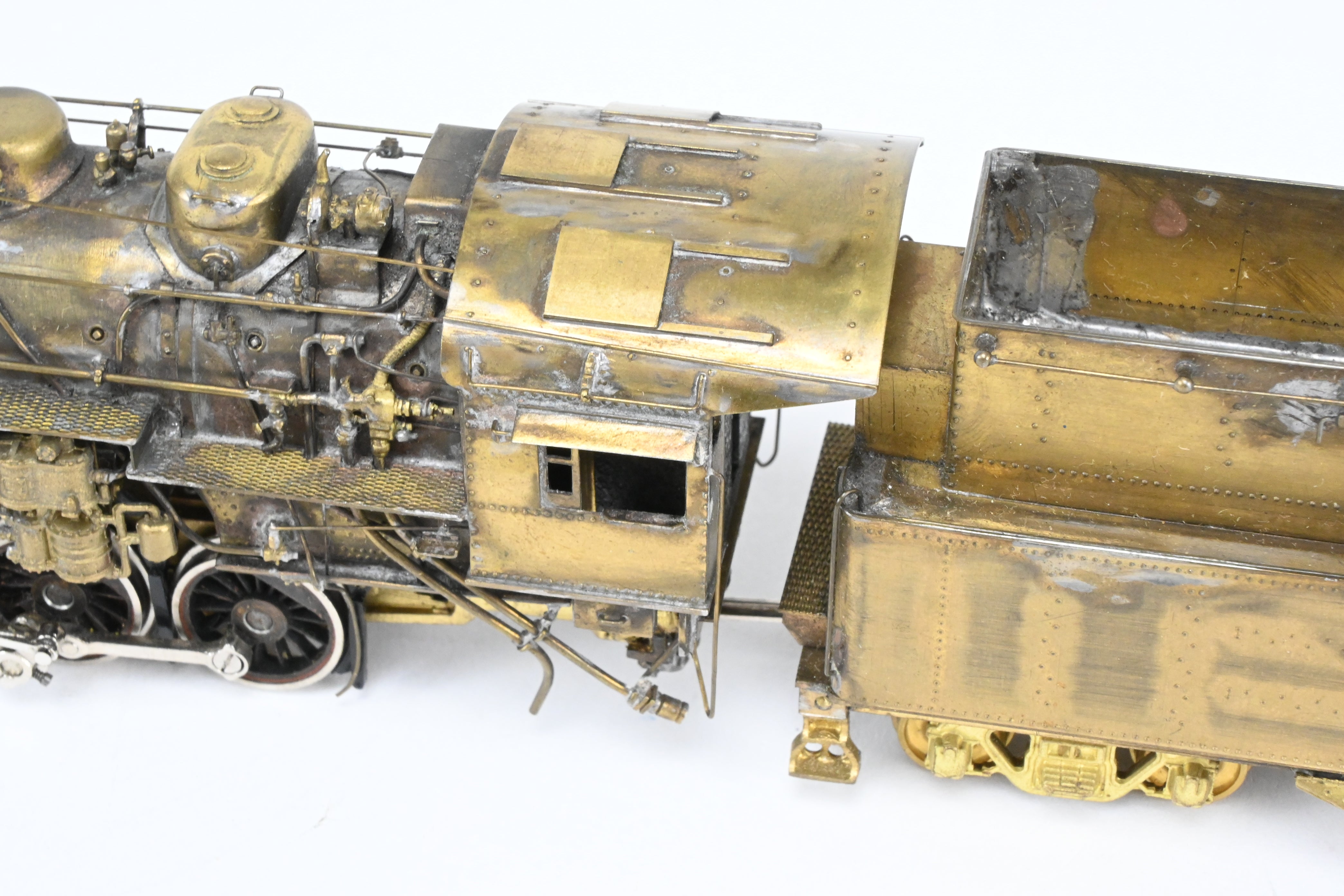 HO Scale Brass Custom Model of Missouri Pacific 0-8-0 No. 9772 Scratch Built by Joe G. Collias - One of a Kind Railroad Collectible