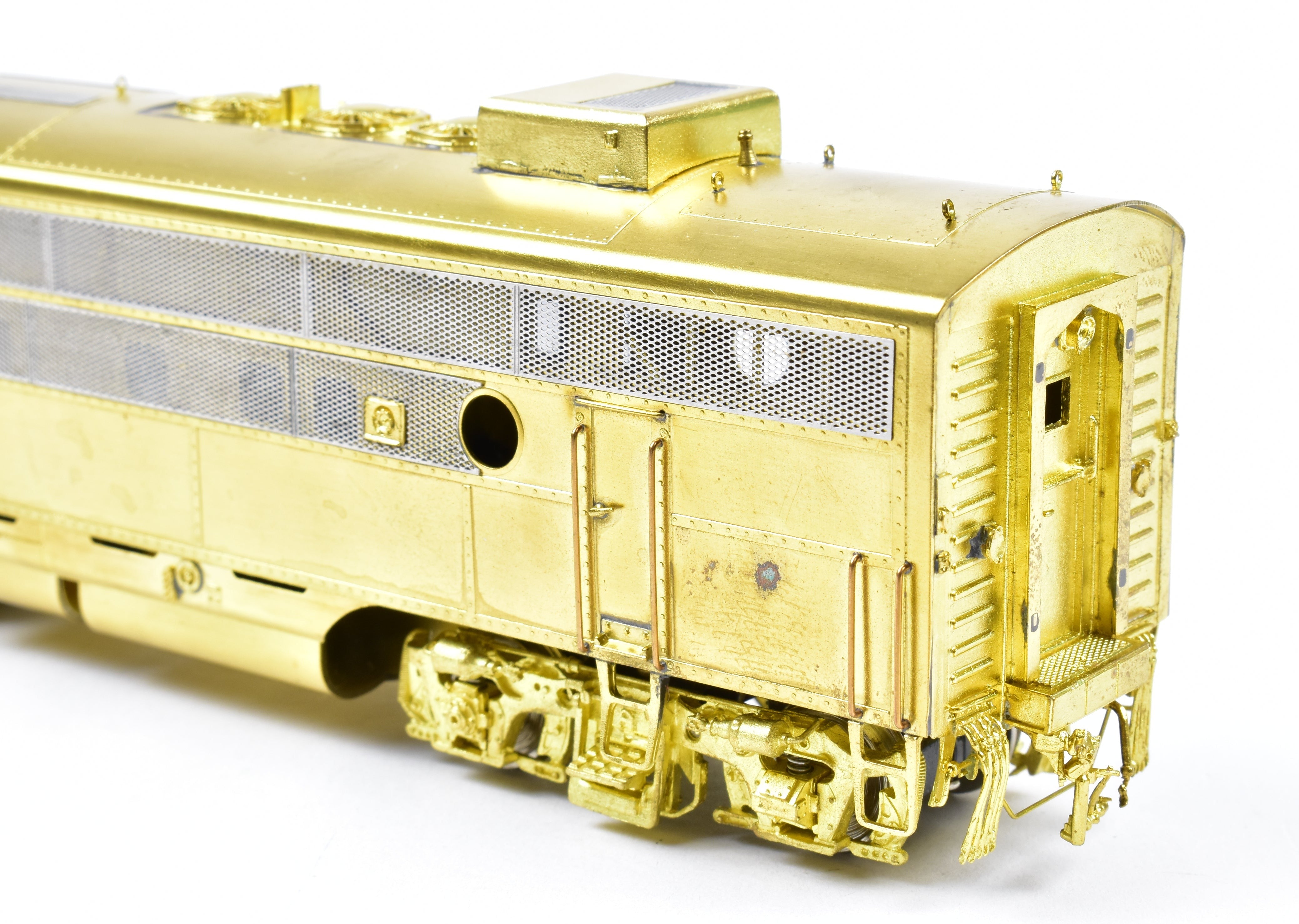 HO Scale Brass Model Train Set by Overland Models, Inc. - Bangor and Aroostook EMD F-3 Phase II A-B-A Configuration