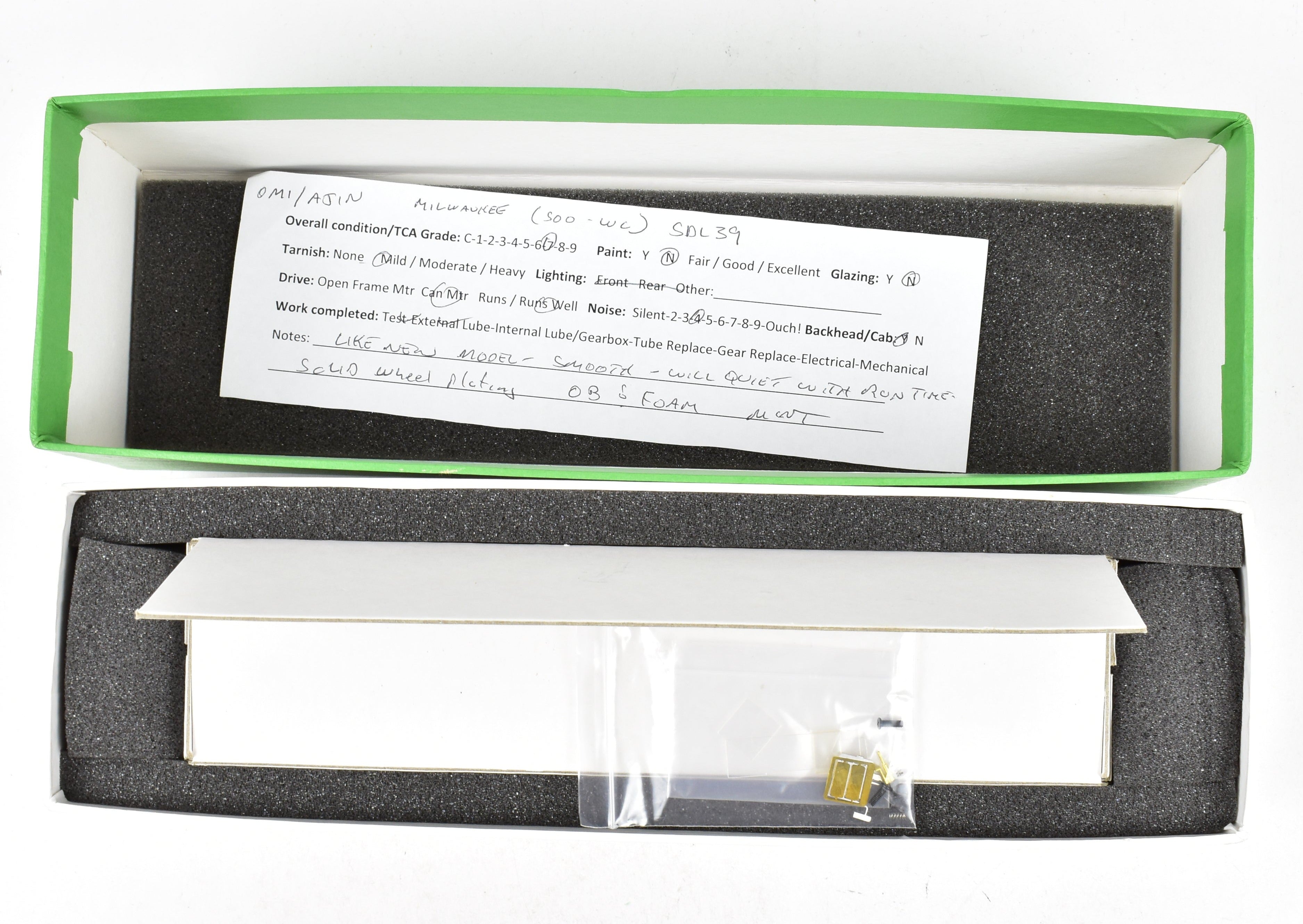 HO Scale Brass SDL39 Model by Overland Models, Inc. for MILW, Soo Line & WC